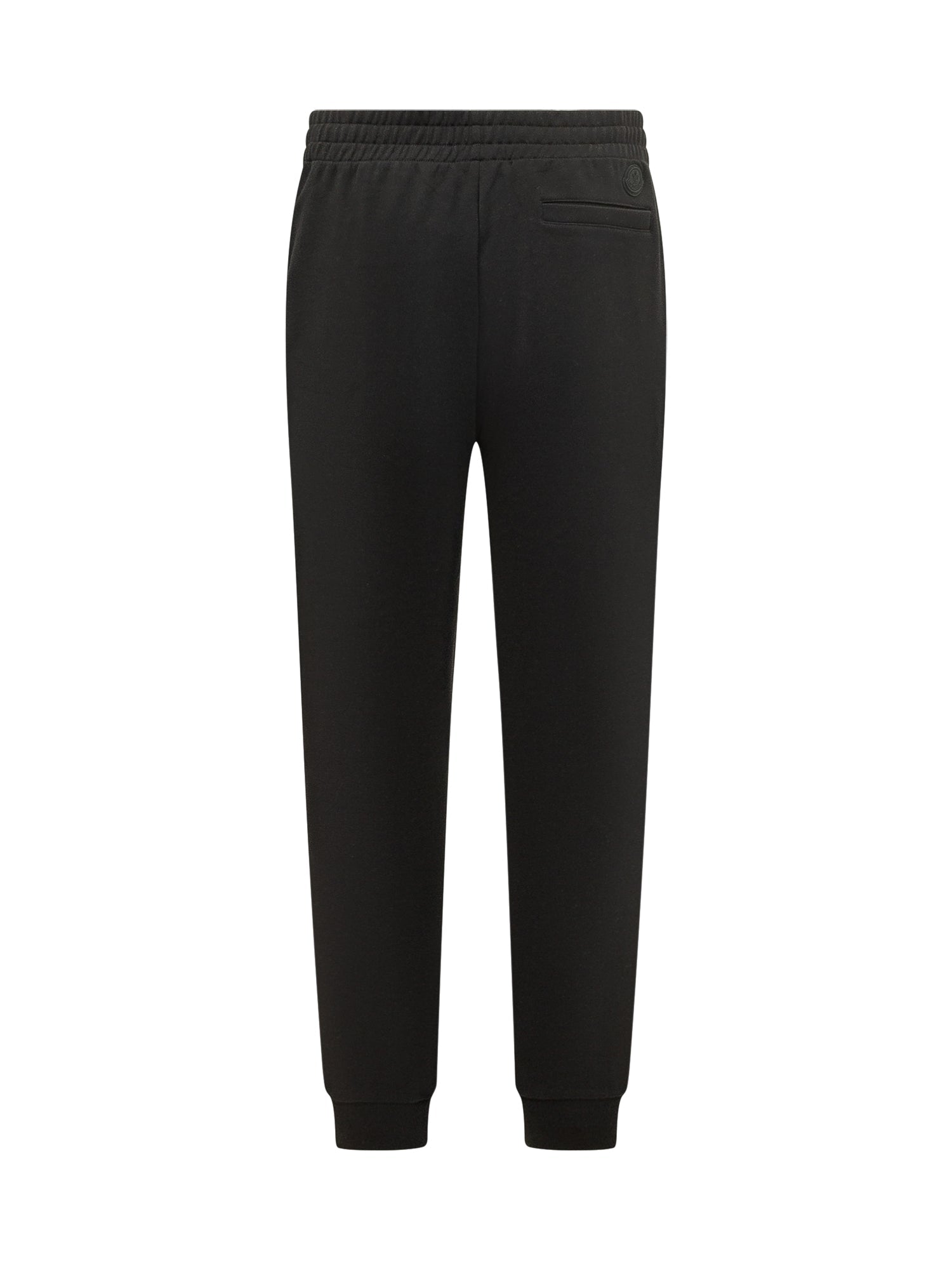 Cotton Fleece Jogger Pants Moncler – Гарантія оригінальності – вид ззаду
