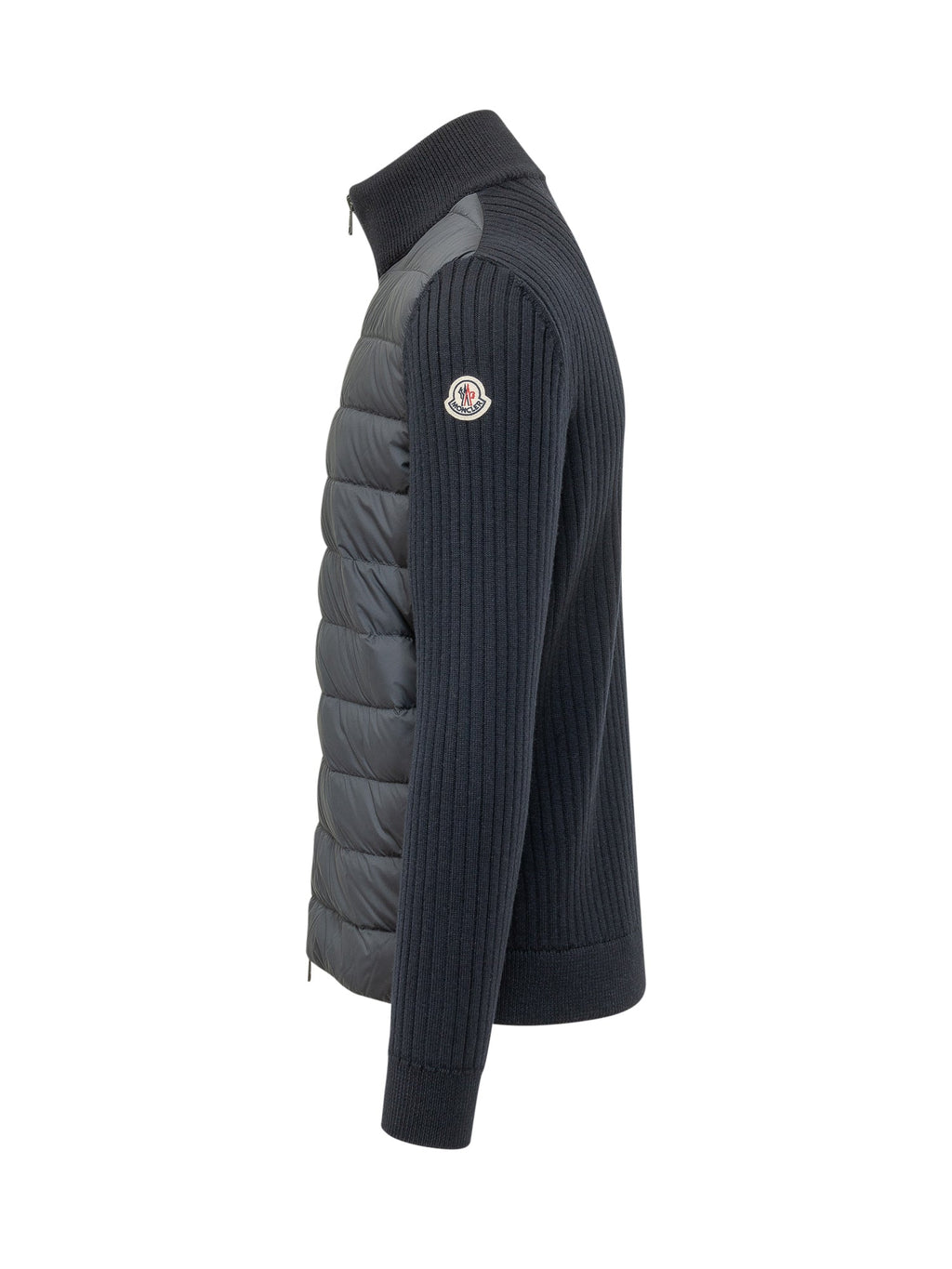 Оригінальна Tricot Cardigan With Padded Front Panel Moncler – детальний вид