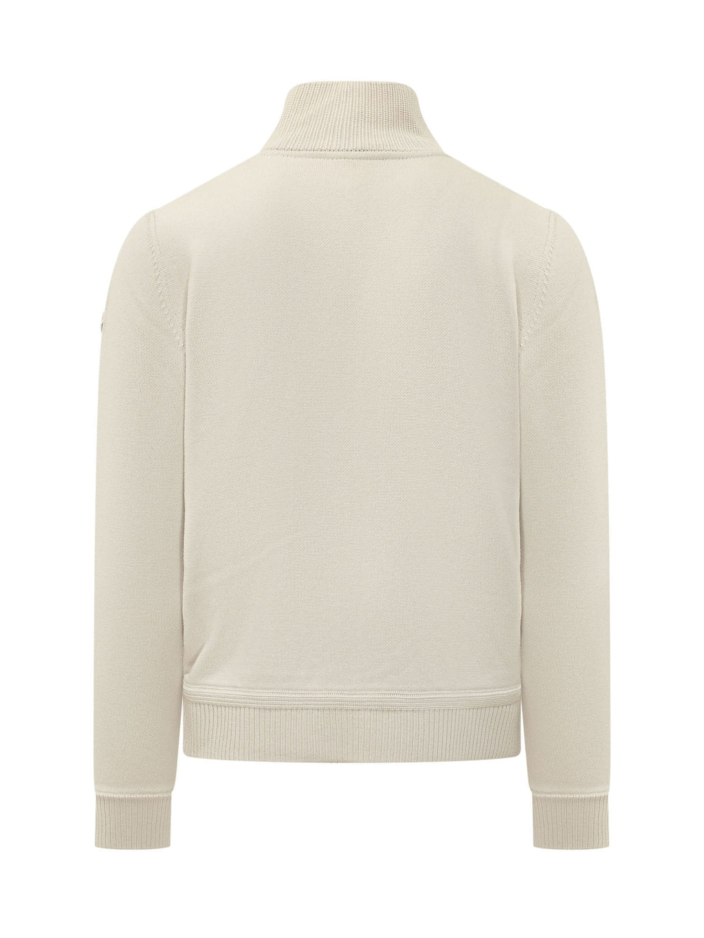 Оригінальна Tricot Cardigan With Padded Front Panel Moncler – вид ззаду