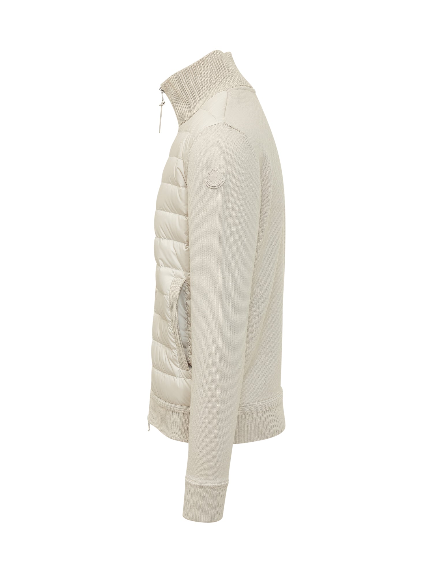Оригінальна Tricot Cardigan With Padded Front Panel Moncler – детальний вид