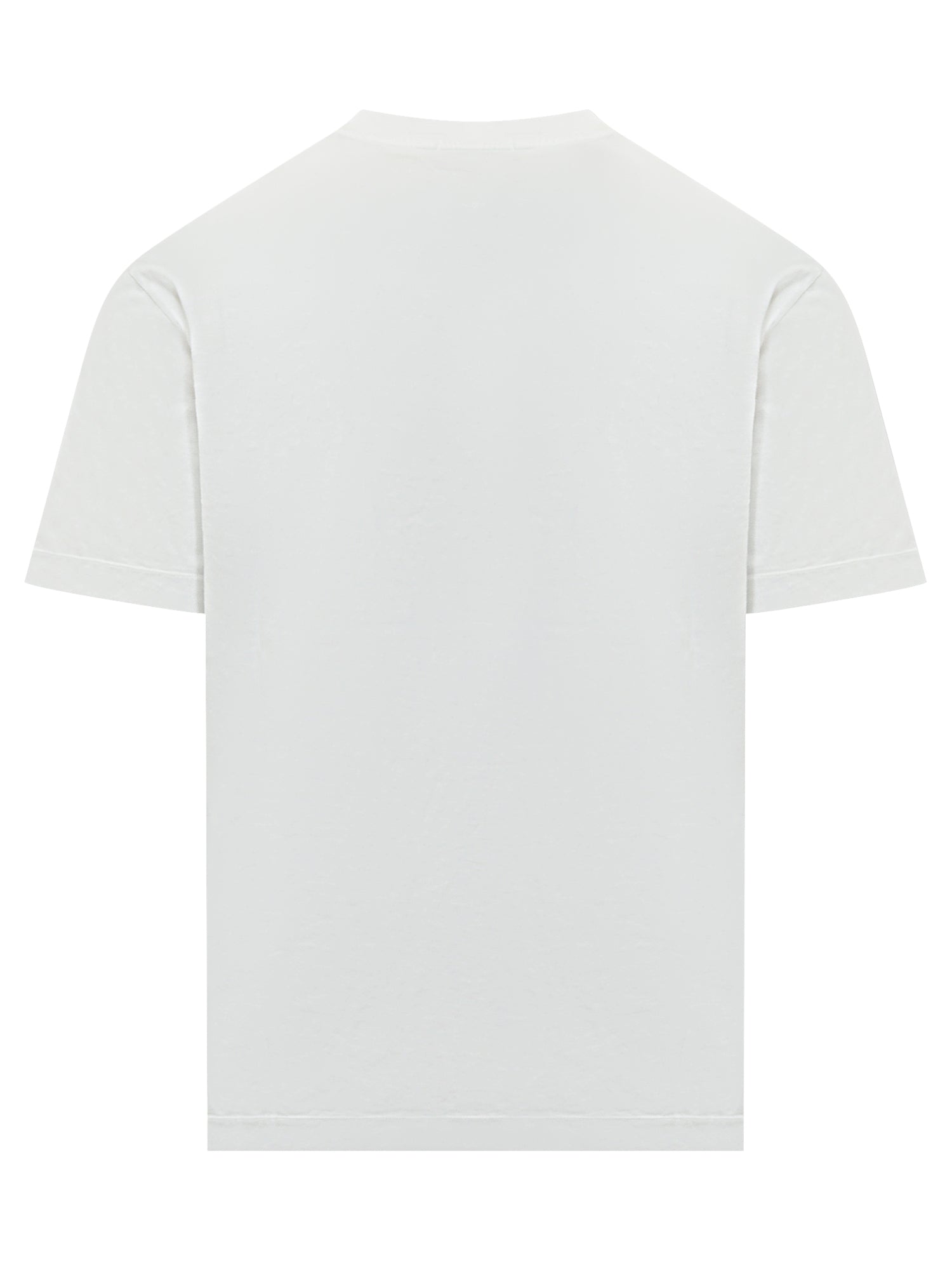 Оригінальна Basic T-Shirt With Patch Stone island – вид ззаду