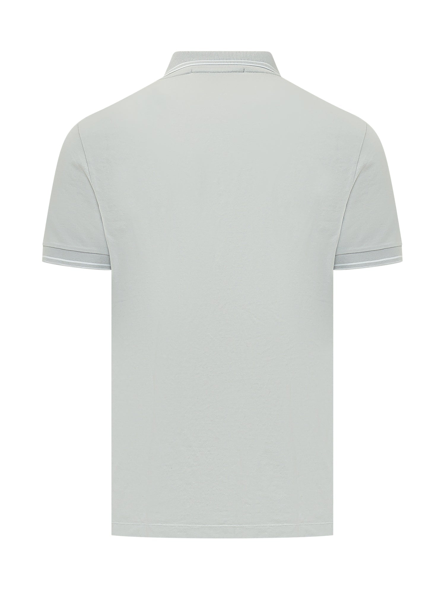 Short Sleeve Polo Shirt With Contrast Details Stone island оригінал – Купити в Україні – вид ззаду