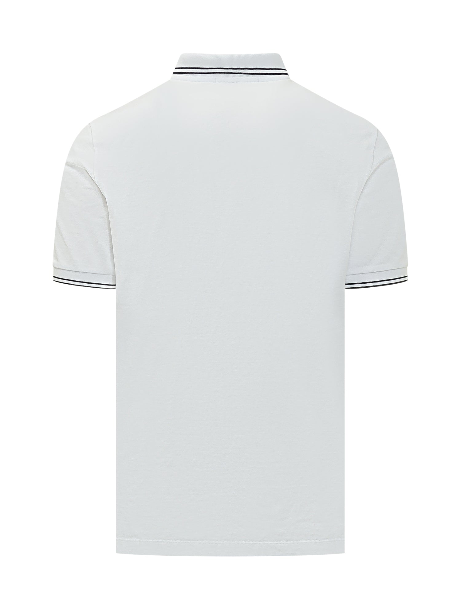 Short Sleeve Polo Shirt With Contrast Details. Stone island оригінал – Купити в Україні – вид ззаду