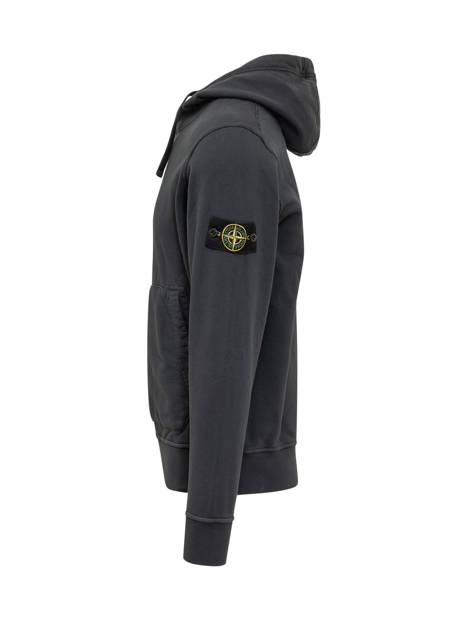 Hoodie Sweatshirt With Kangaroo Pocket Stone island – Гарантія оригінальності – детальний вид