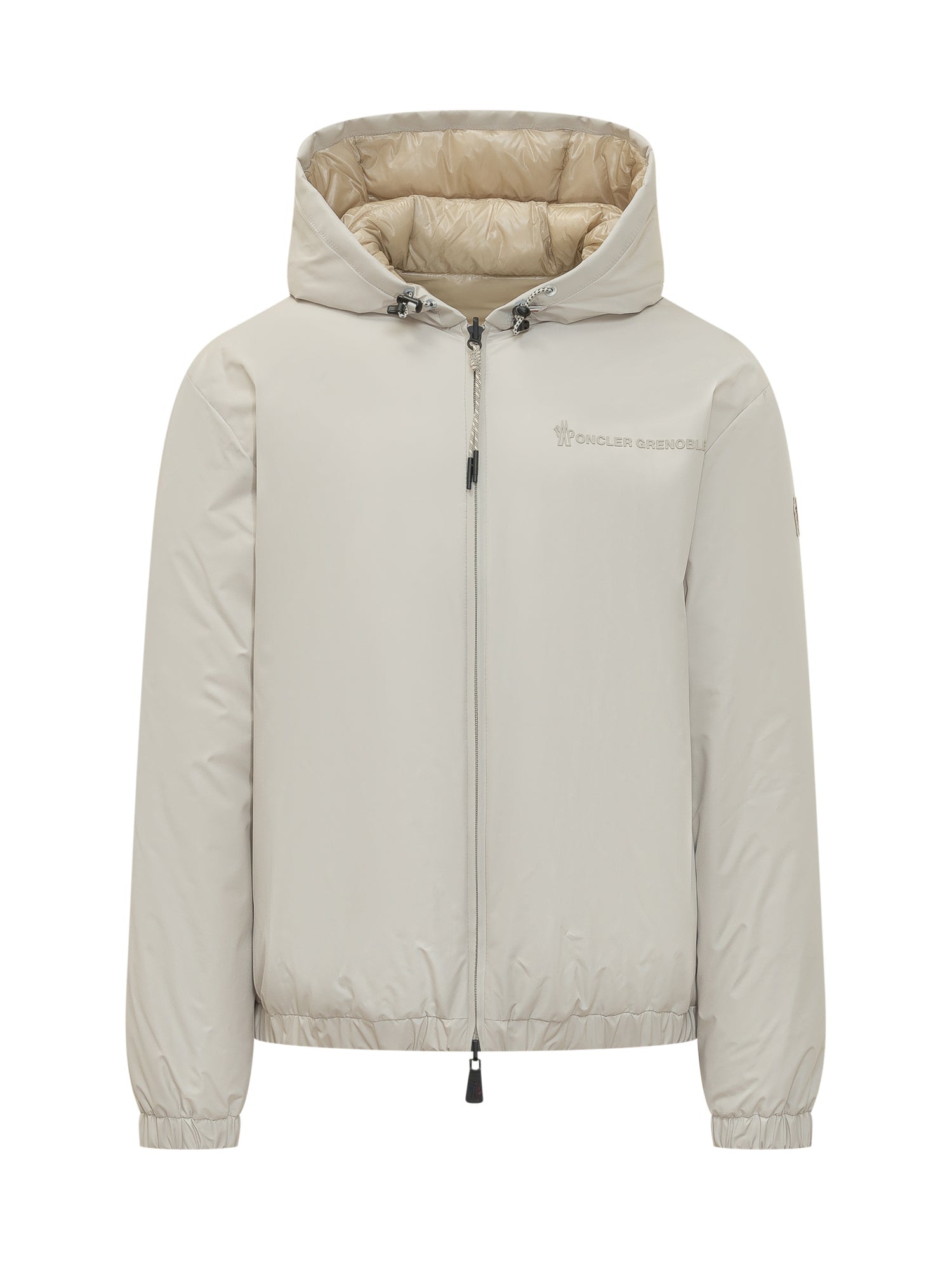 Berguns Bomber With Hood And Zip Moncler – Гарантія оригінальності – боковий вид