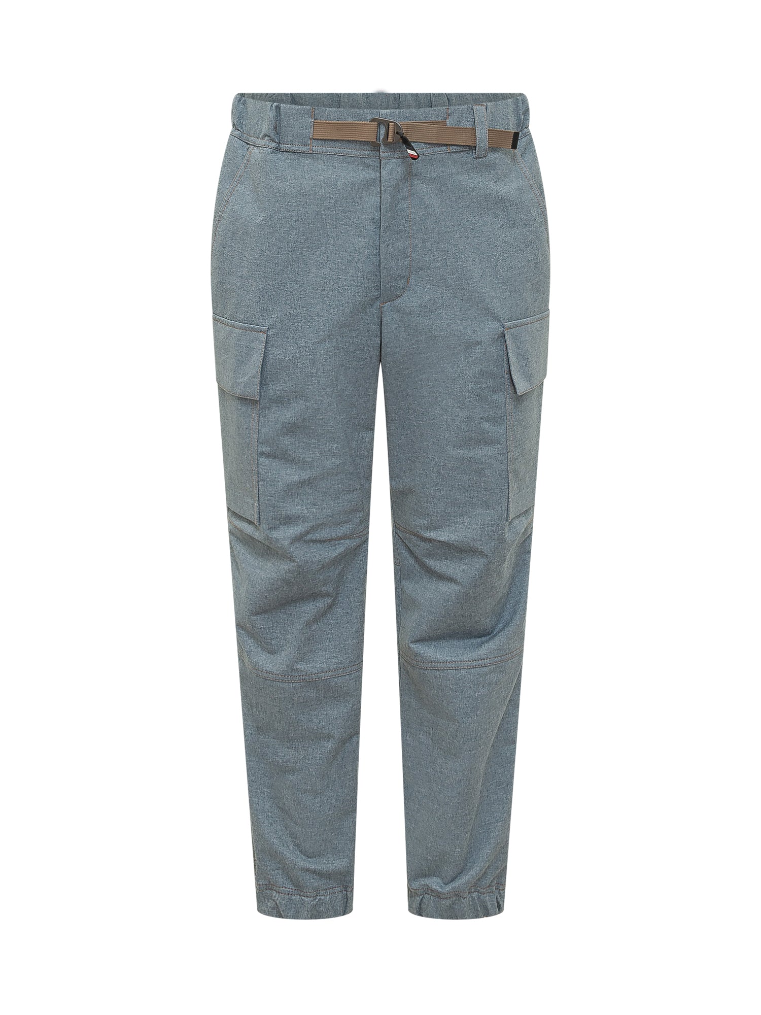 Cargo Trousers With Belt And Patch Pockets Moncler – Гарантія оригінальності – боковий вид - MONCLER