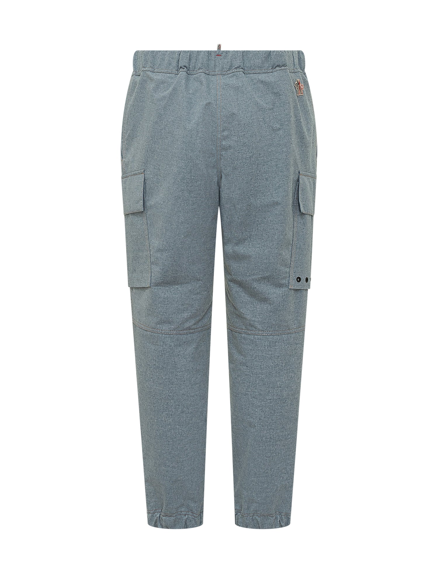 Cargo Trousers With Belt And Patch Pockets Moncler – Гарантія оригінальності – вид ззаду - MONCLER