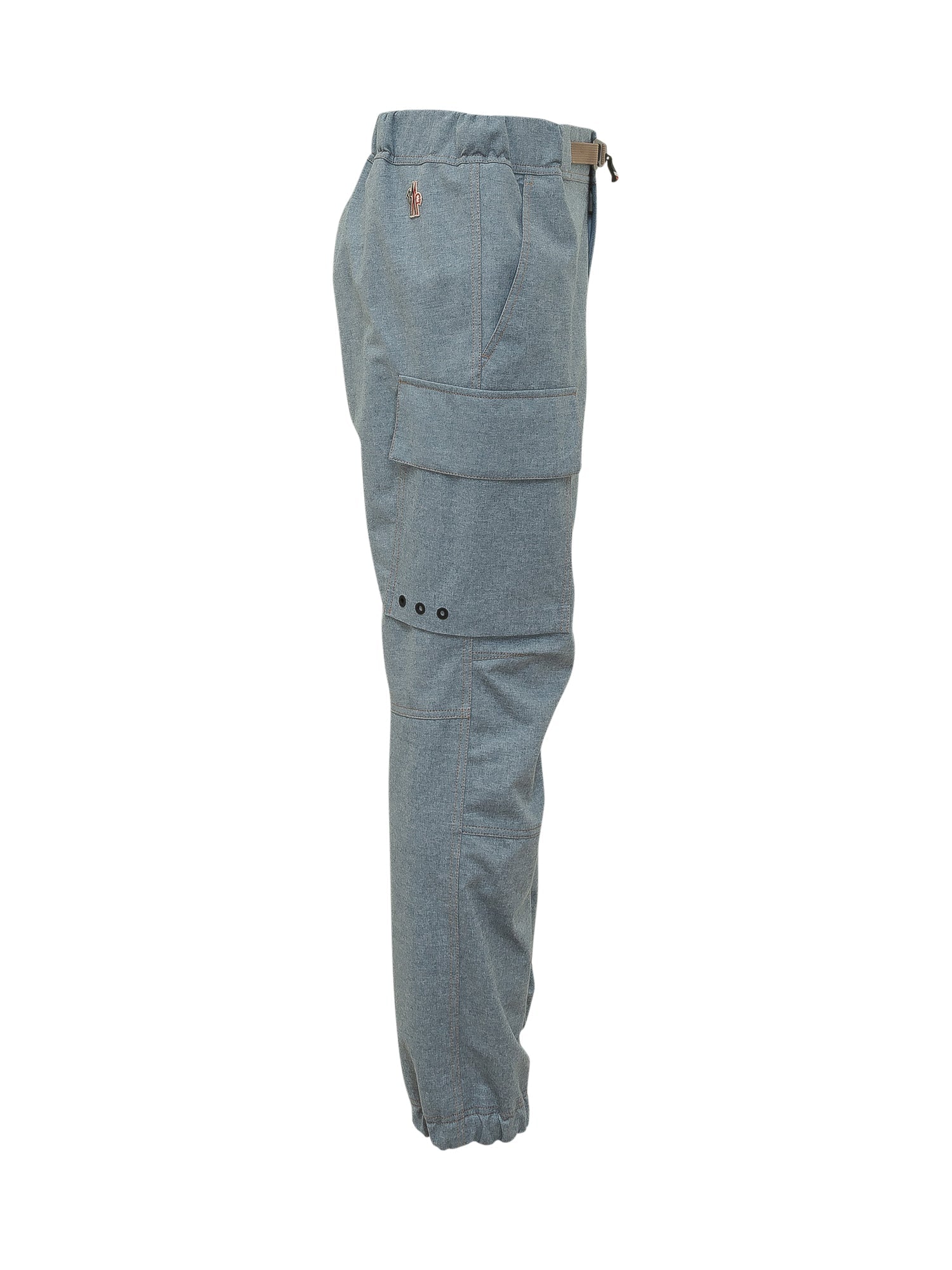 Cargo Trousers With Belt And Patch Pockets Moncler – Гарантія оригінальності – збільшений вид - MONCLER