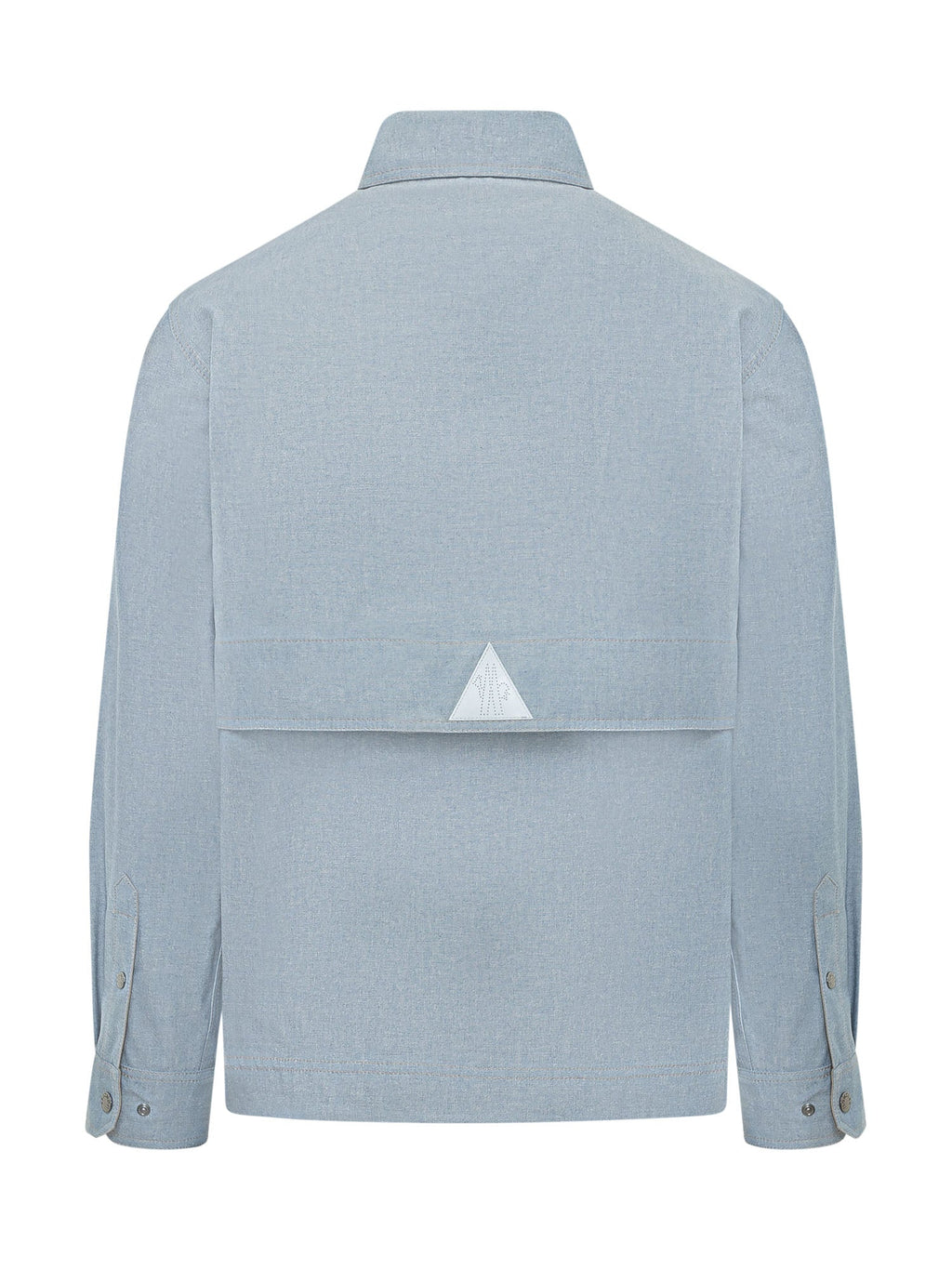 Long Sleeve Shirt With Front Pockets And Snap Buttons Moncler – Гарантія оригінальності – вид ззаду