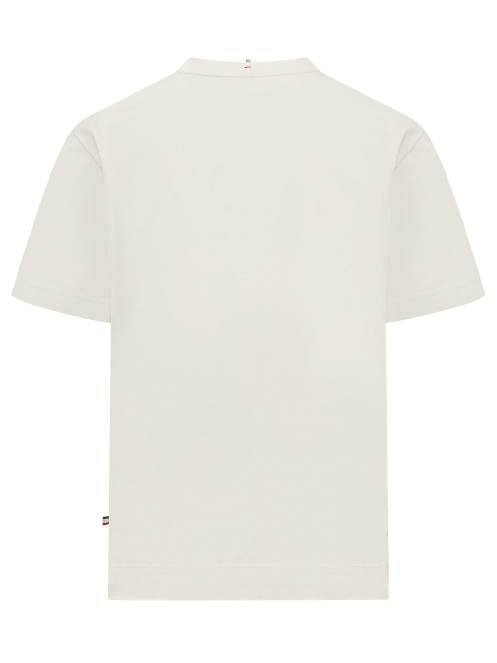 Оригінальна Short Sleeve T-Shirt With Front Print Moncler – вид ззаду
