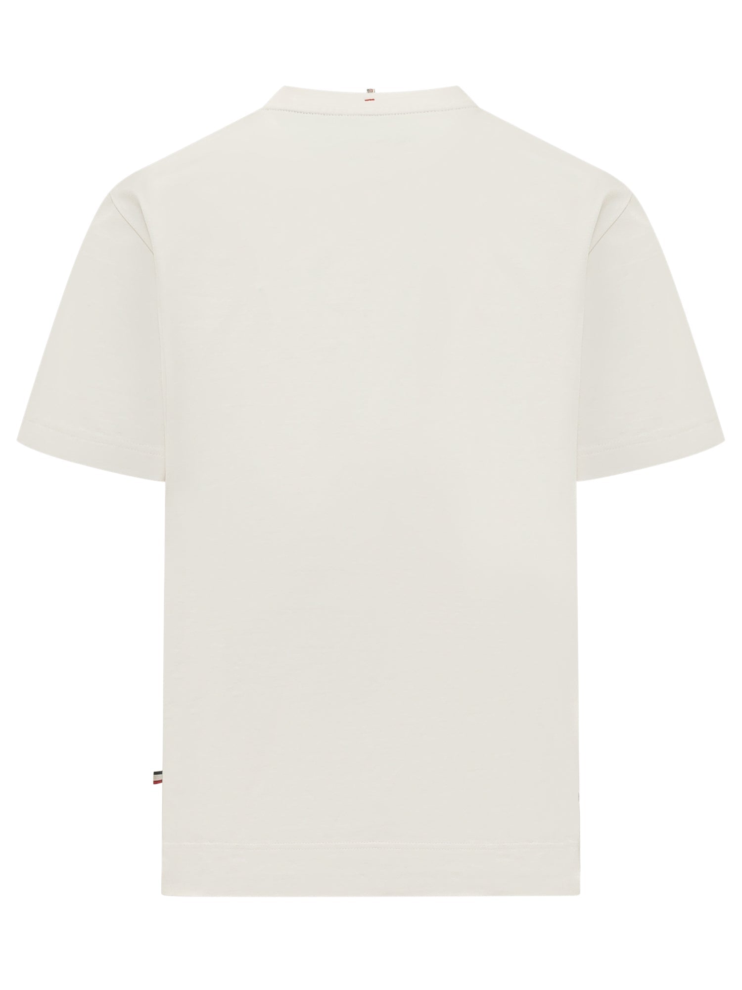 Оригінальна Short Sleeve T-Shirt With Front Print Moncler – вид ззаду