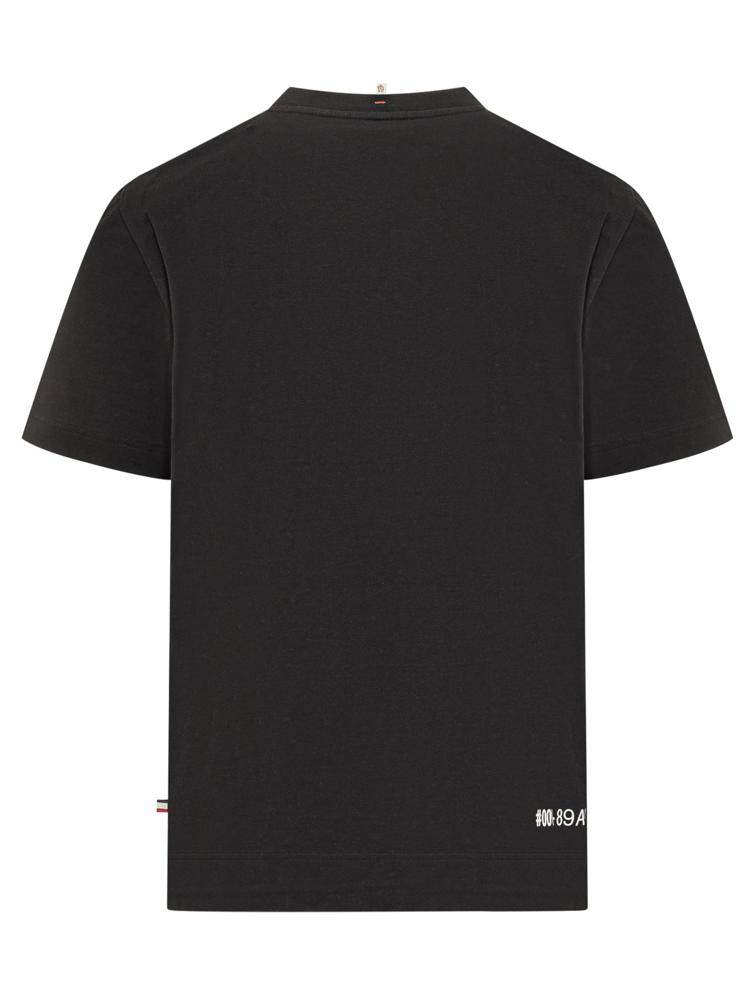 Оригінальна Short Sleeve T-Shirt With Front Print Moncler – вид ззаду