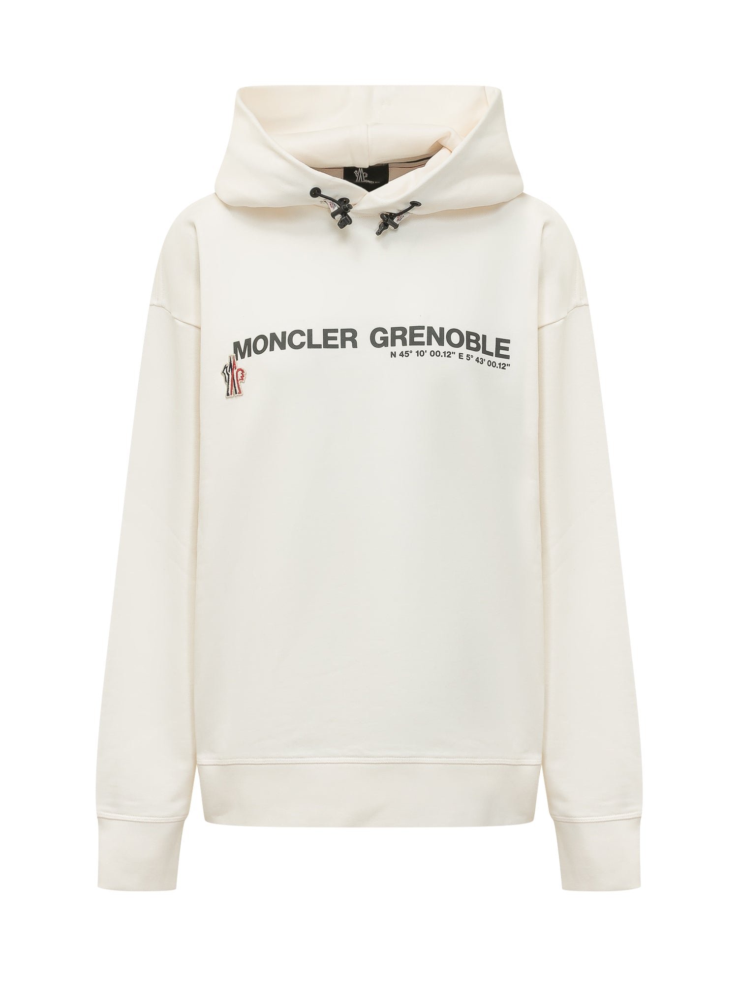 Оригінальна Hoodie With Front Print Moncler – боковий вид - MONCLER