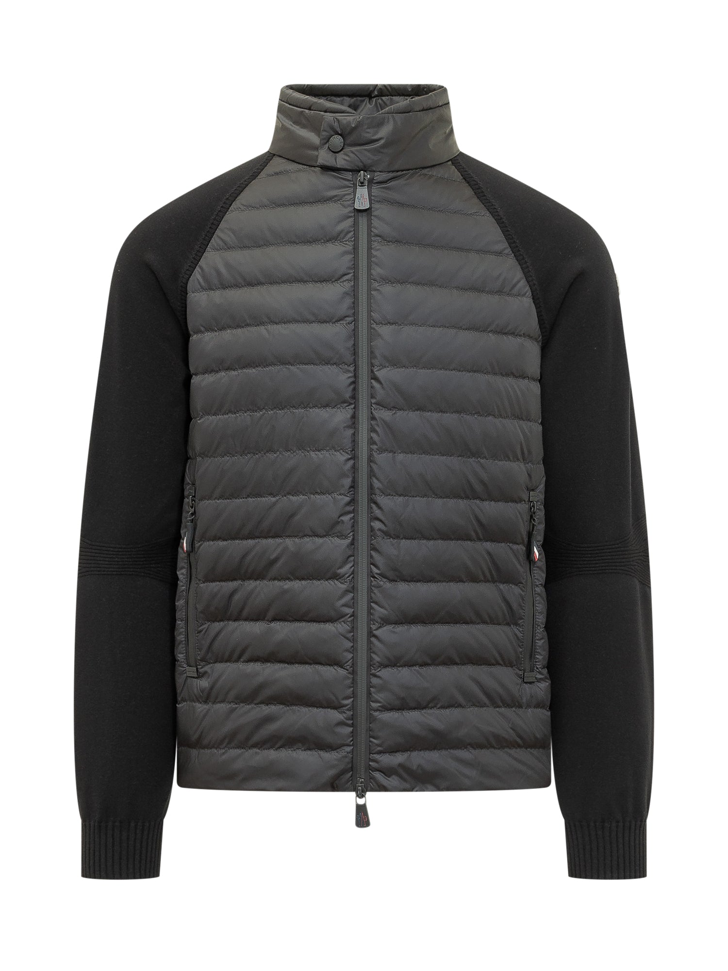 Cardigan With Quilted Panels And Zip Moncler оригінал – Купити в Україні – боковий вид