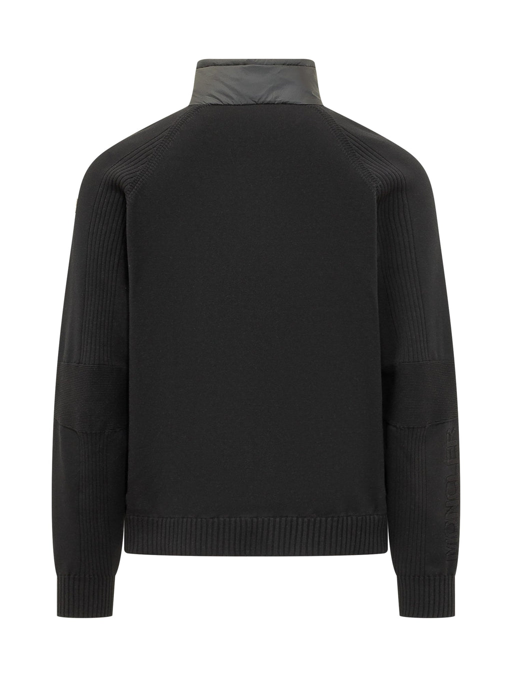 Cardigan With Quilted Panels And Zip Moncler оригінал – Купити в Україні – вид ззаду