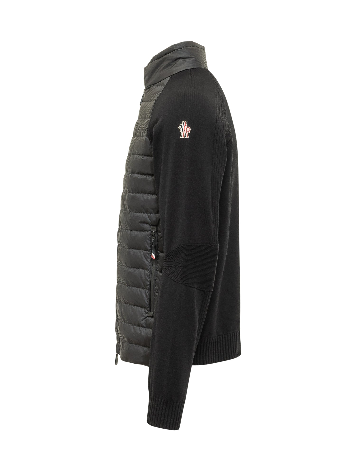 Cardigan With Quilted Panels And Zip Moncler оригінал – Купити в Україні – детальний вид