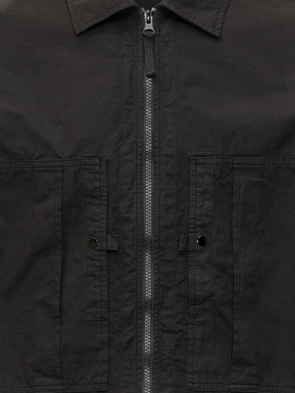 Zip Shirt Jacket With Front Pockets Stone island – Гарантія оригінальності – збільшений вид