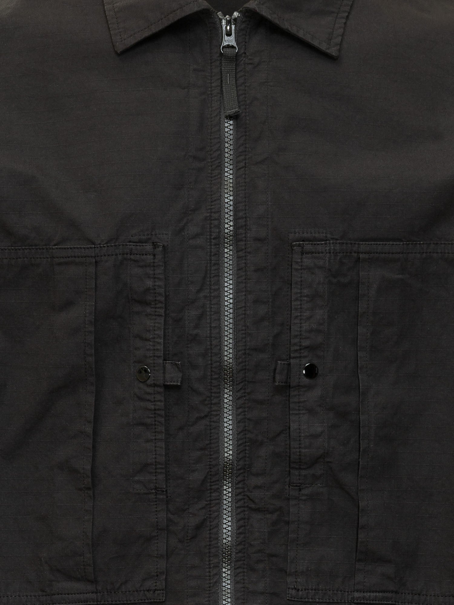 Zip Shirt Jacket With Front Pockets Stone island – Гарантія оригінальності – збільшений вид