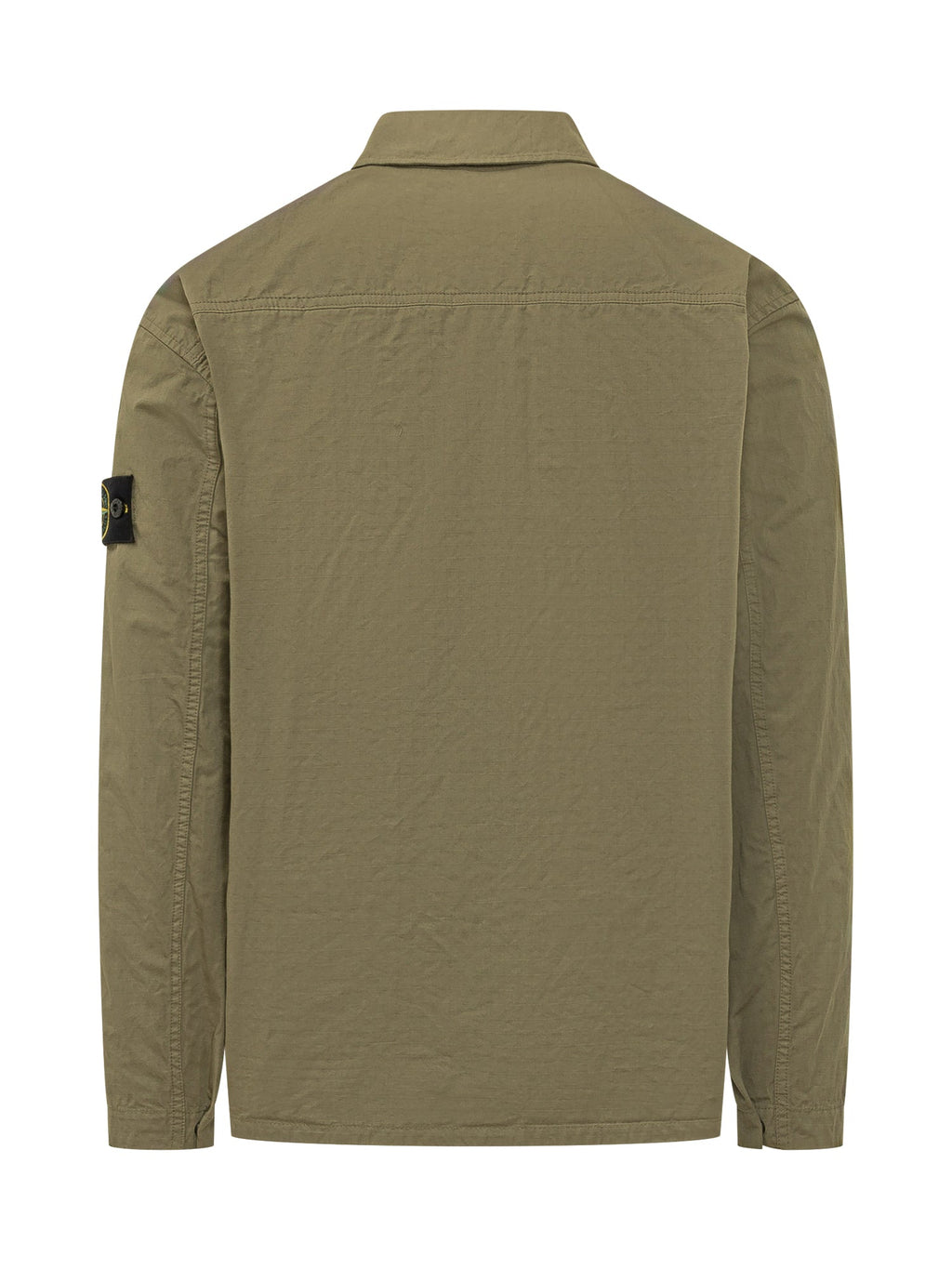 Overshirt With Zip And Front Pockets Stone island оригінал – Купити в Україні – вид ззаду
