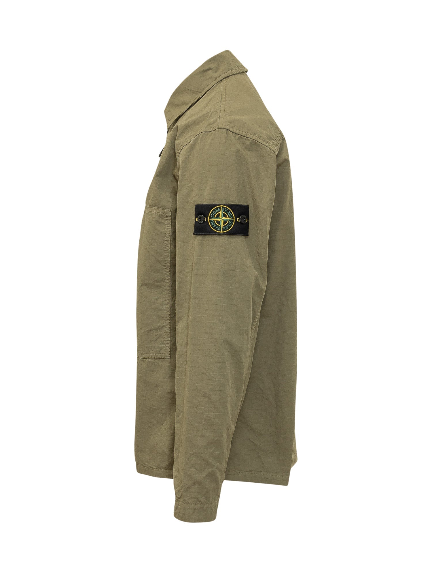 Overshirt With Zip And Front Pockets Stone island оригінал – Купити в Україні – детальний вид