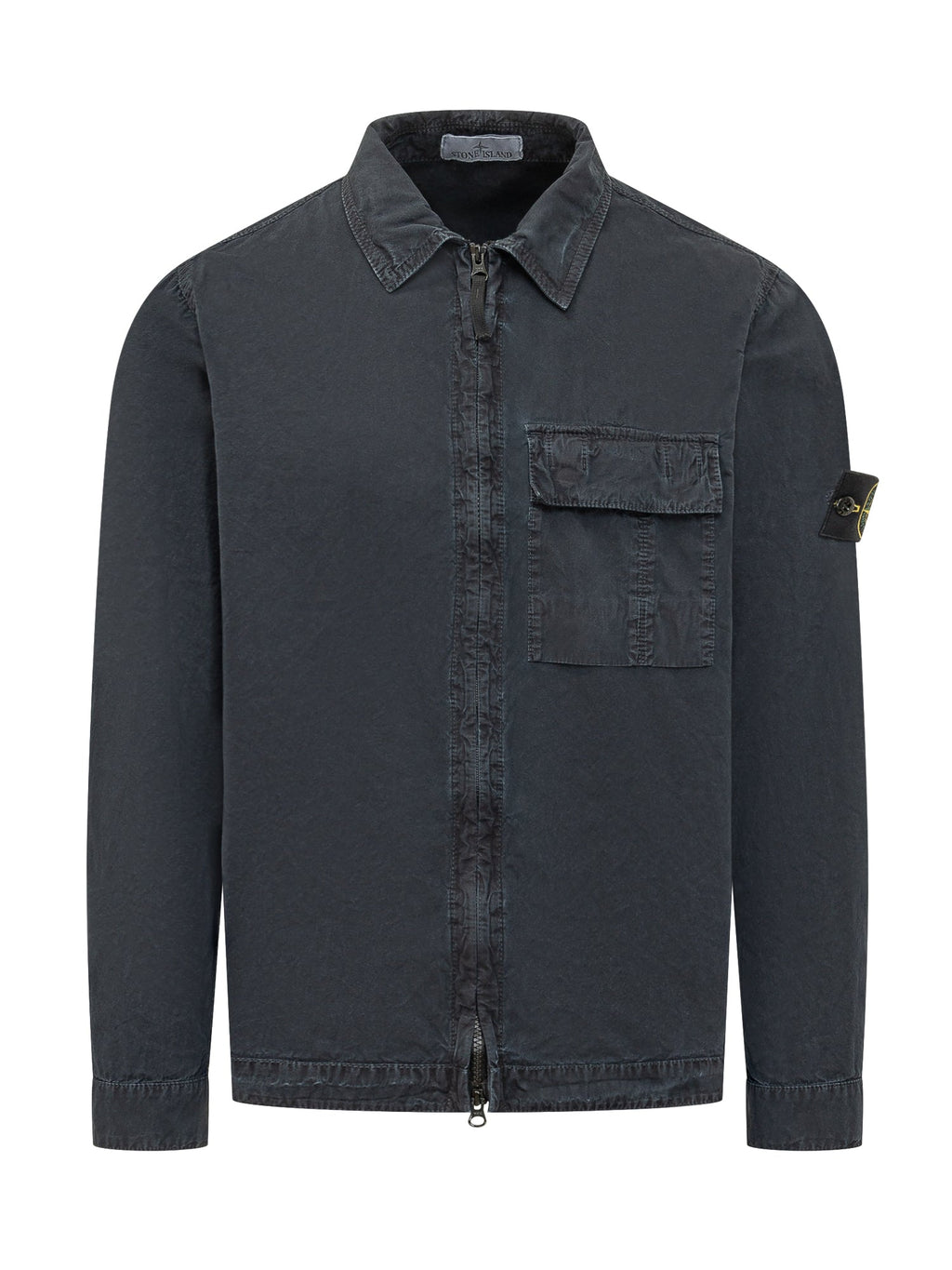 Оригінальна Technical Shirt With Patch Pocket Stone island – боковий вид