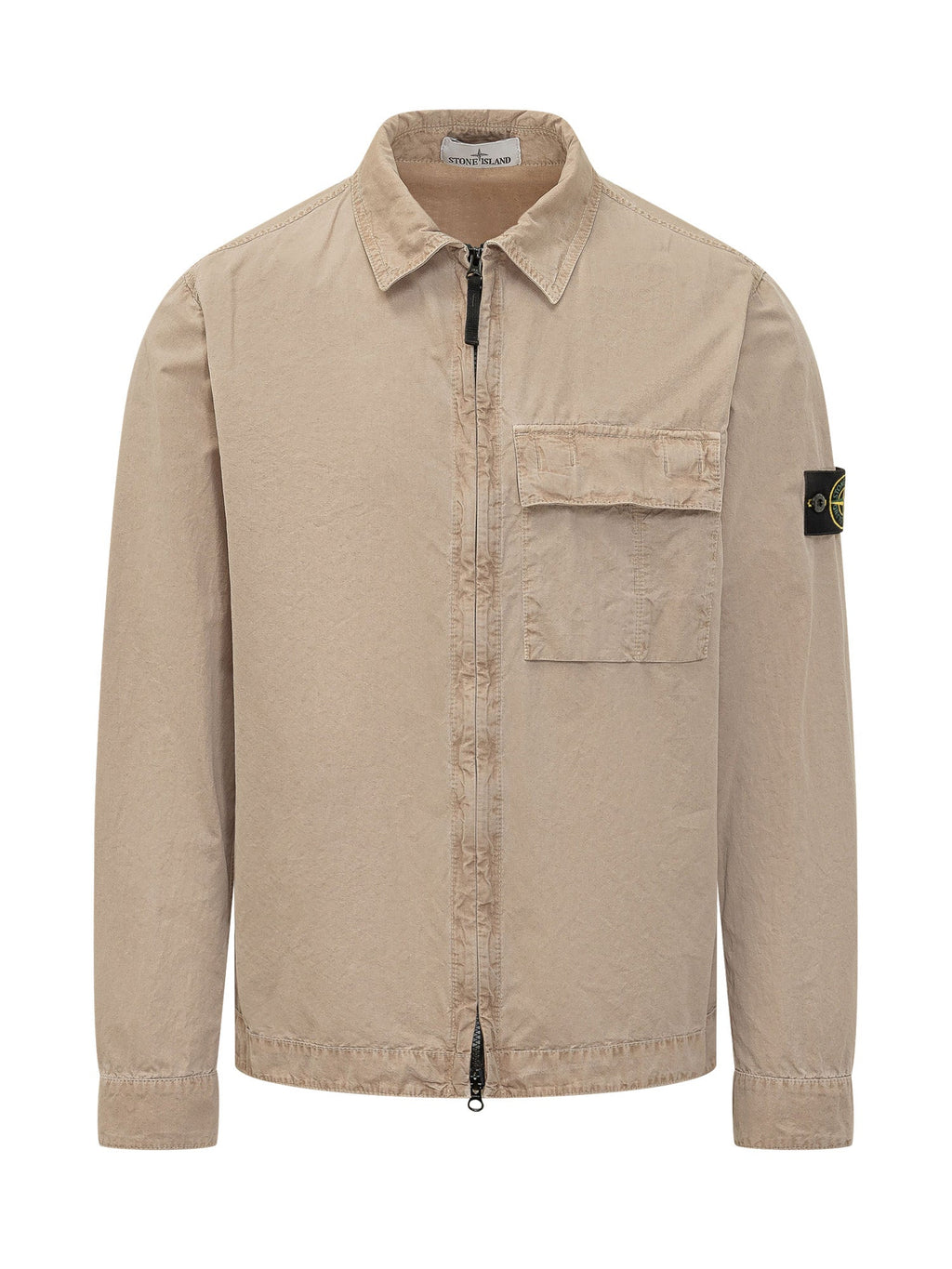 Оригінальна Technical Shirt With Patch Pocket Stone island – боковий вид