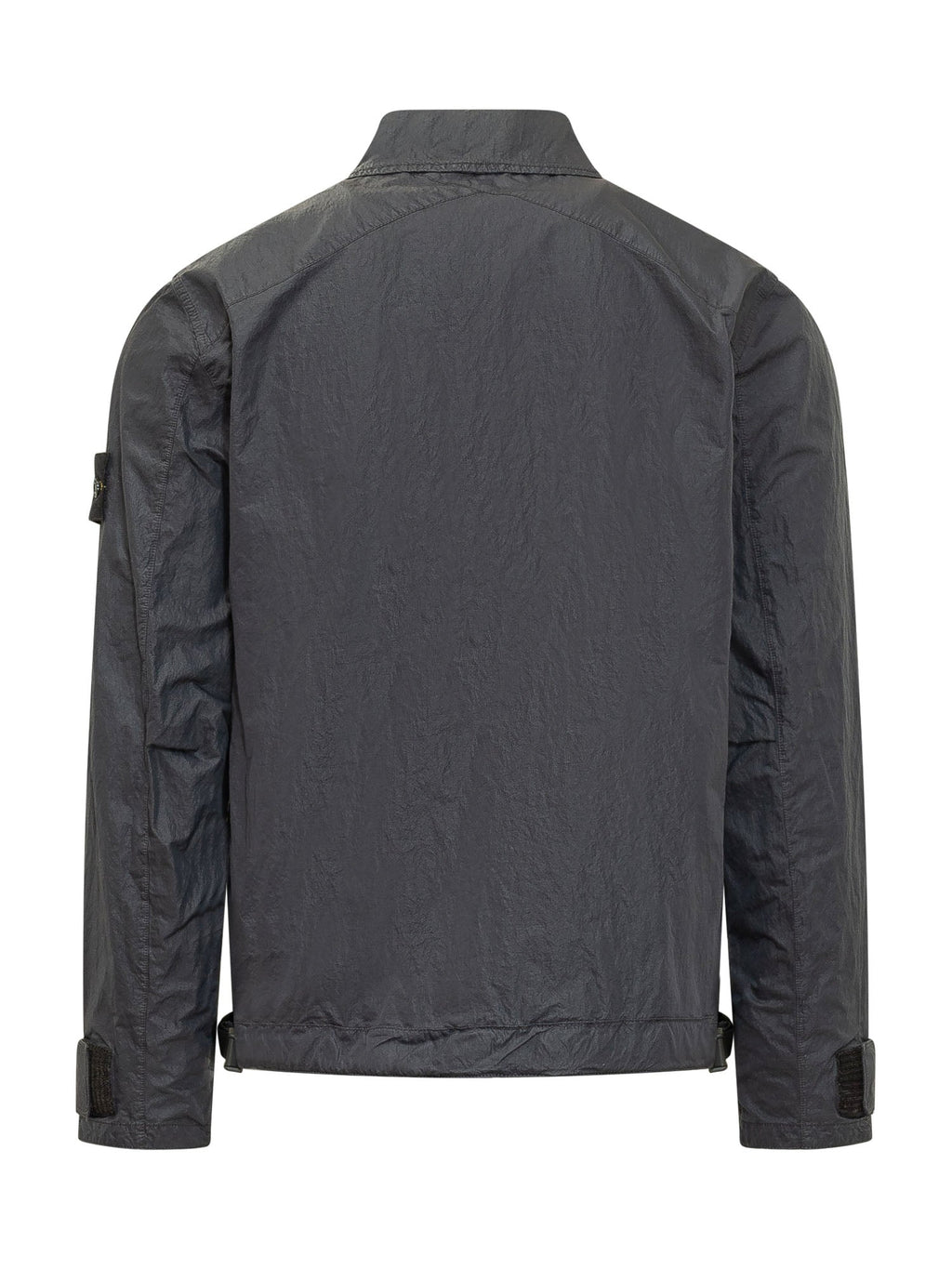 Long Sleeve Shirt With Front Pockets And Zip Stone island – Гарантія оригінальності – вид ззаду