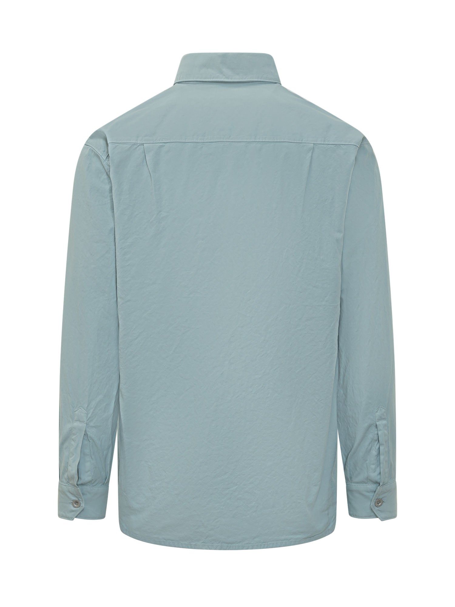 Оригінальна Long Sleeve Shirt With Chest Pocket And Buttons Stone island – вид ззаду