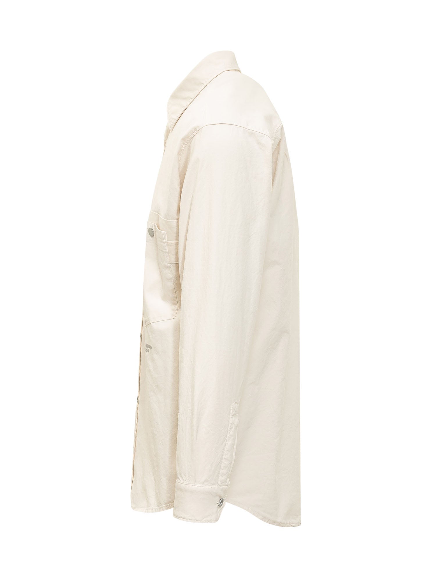 Оригінальна Long Sleeve Shirt With Chest Pocket And Buttons Stone island – детальний вид