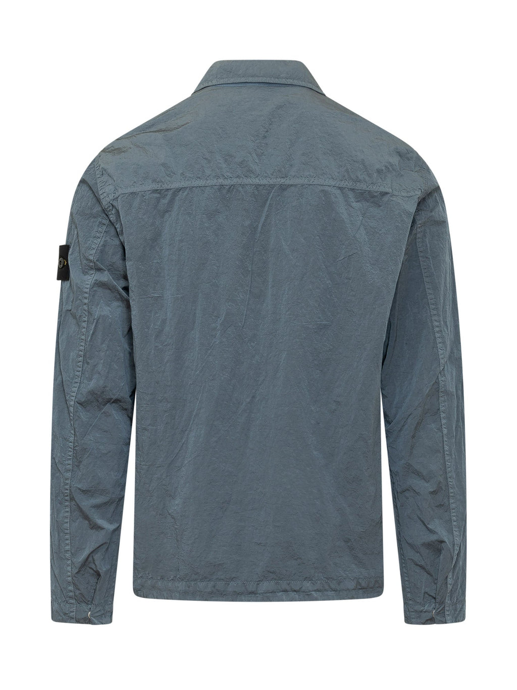 Zip-Up Overshirt With Chest Pocket Stone island – Гарантія оригінальності – вид ззаду