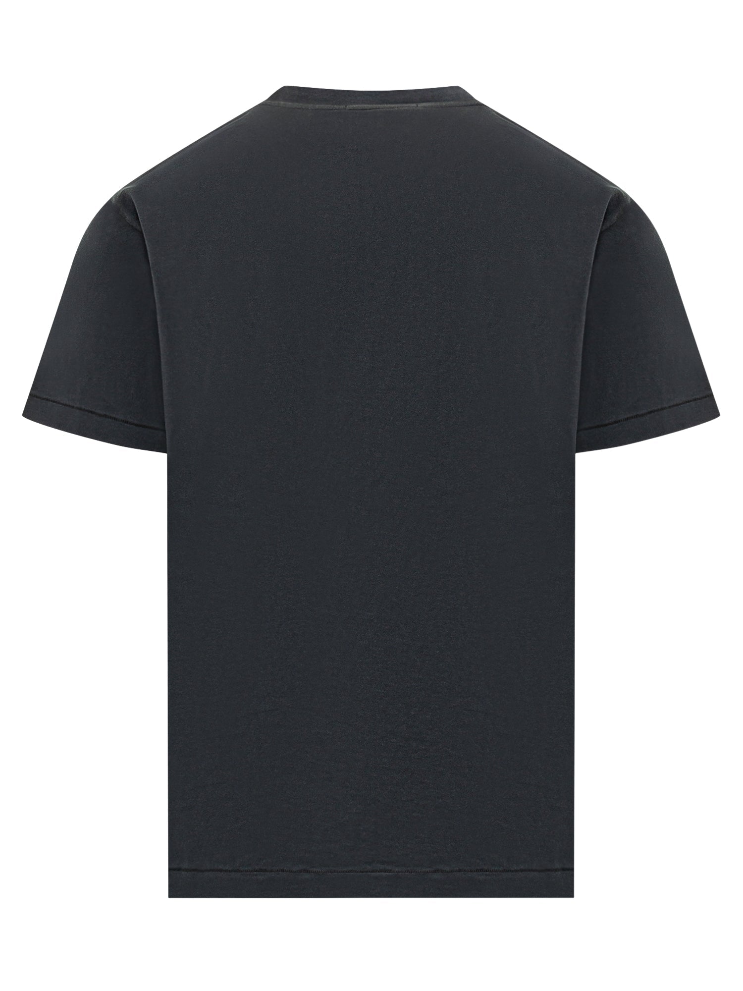 Оригінальна Basic T-Shirt With Patch Stone island – вид ззаду