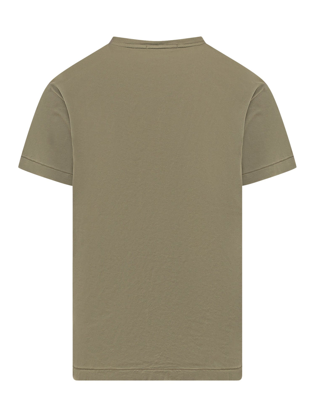 T-Shirt With Logo Patch On Chest Stone island оригінал – Купити в Україні – вид ззаду