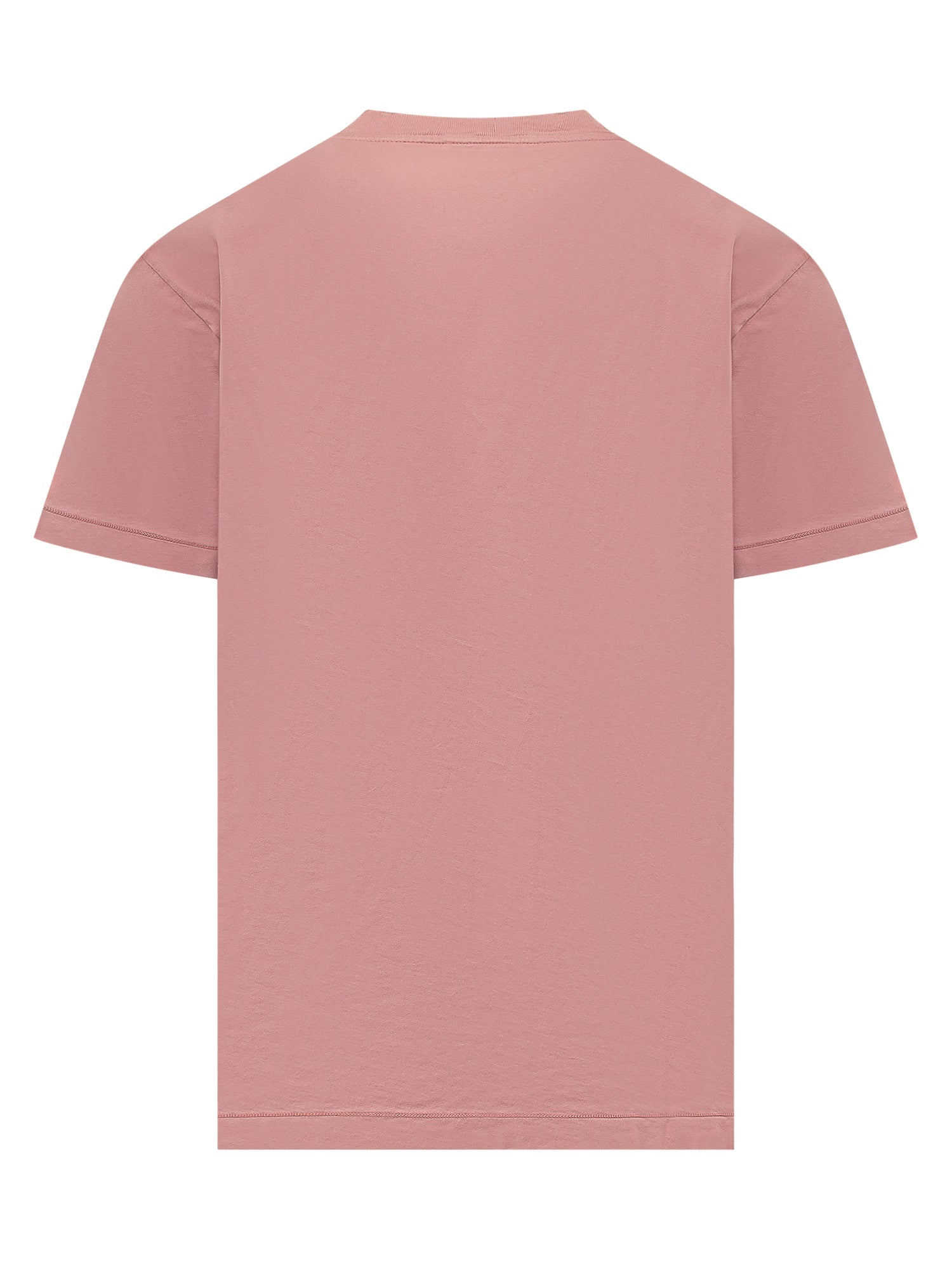 Оригінальна Basic T-Shirt With Patch Stone island – вид ззаду