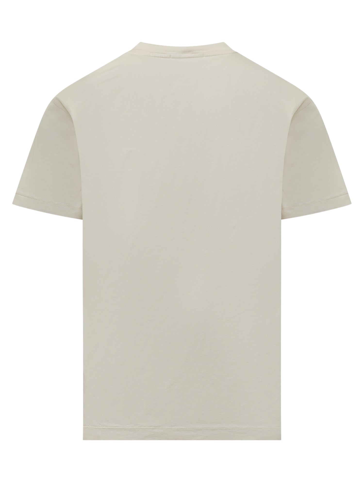 Оригінальна Basic T-Shirt With Patch Stone island – вид ззаду