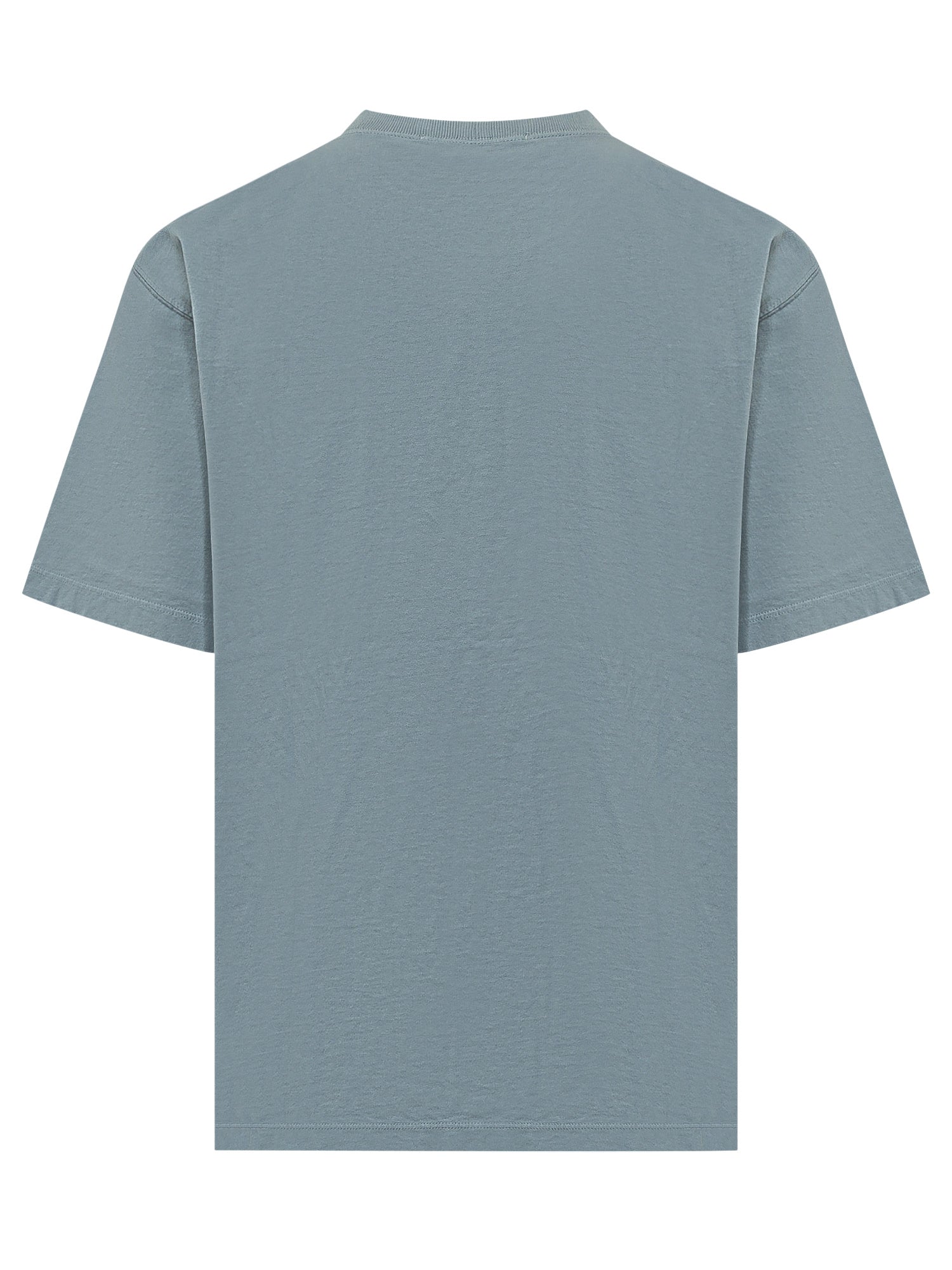 Оригінальна Basic T-Shirt With Patch Stone island – вид ззаду