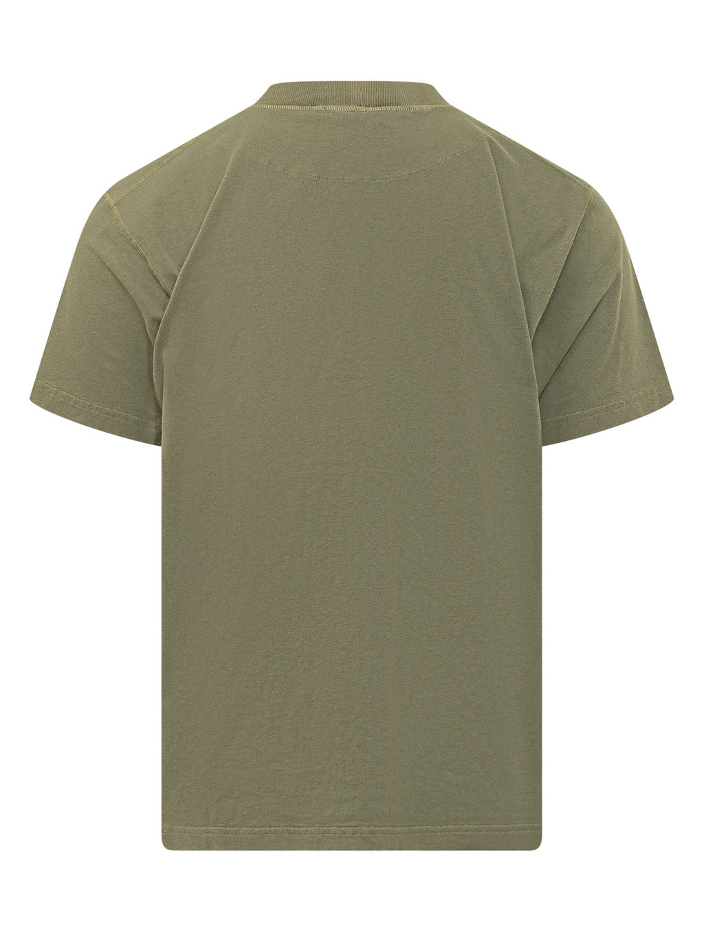 Оригінальна Crew Neck Short Sleeve T-Shirt With Chest Pocket Stone island – вид ззаду