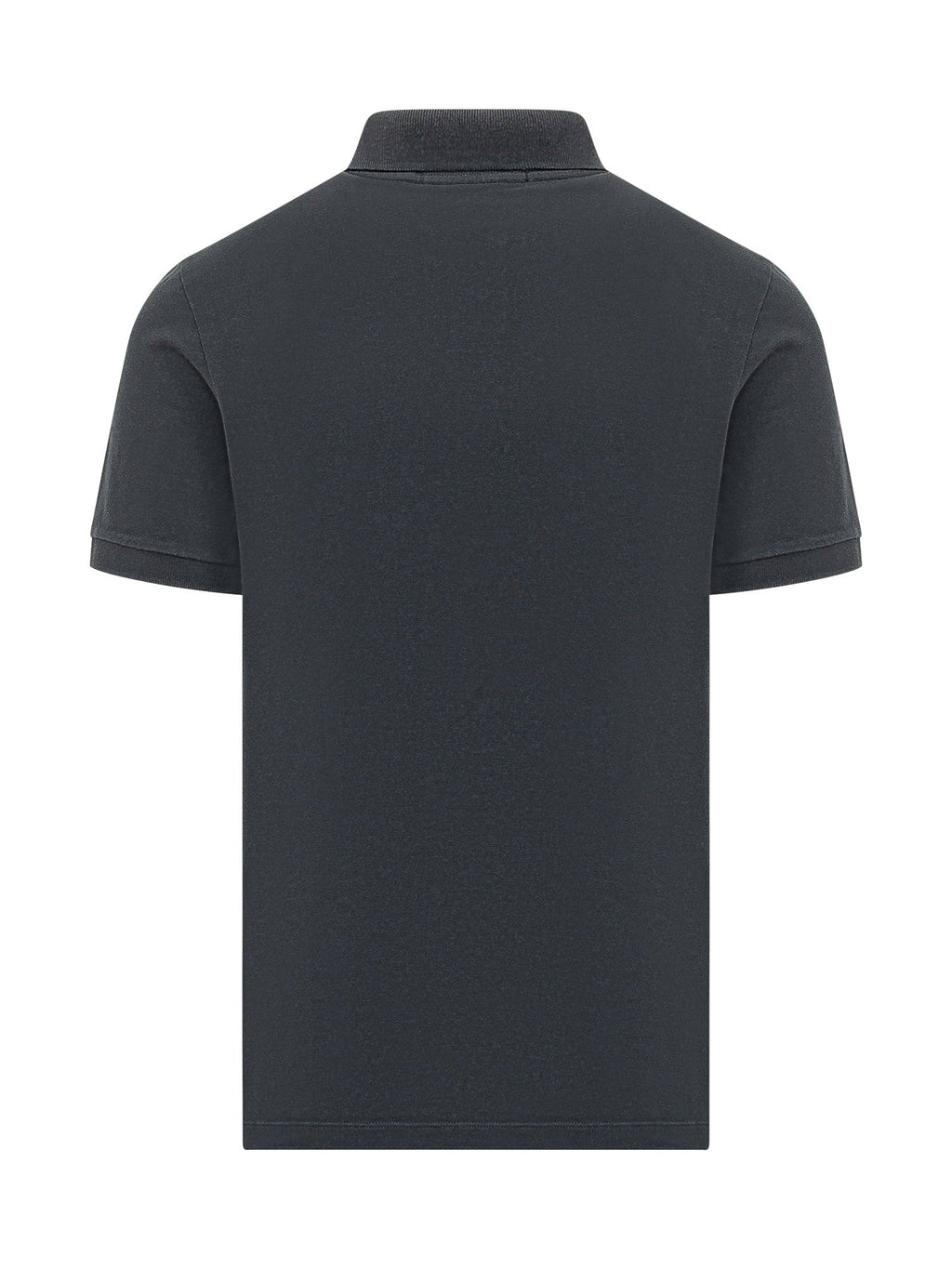 Short Sleeve Polo Shirt With Patch Stone island – Гарантія оригінальності – вид ззаду