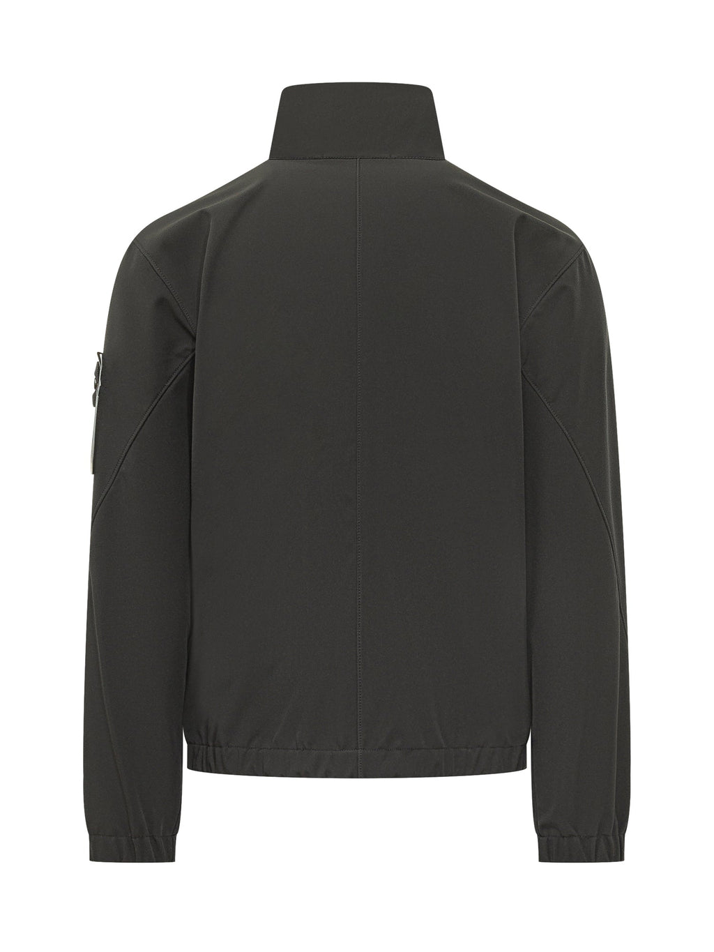 Jacket With Zip And High Neck Stone island – Гарантія оригінальності – вид ззаду