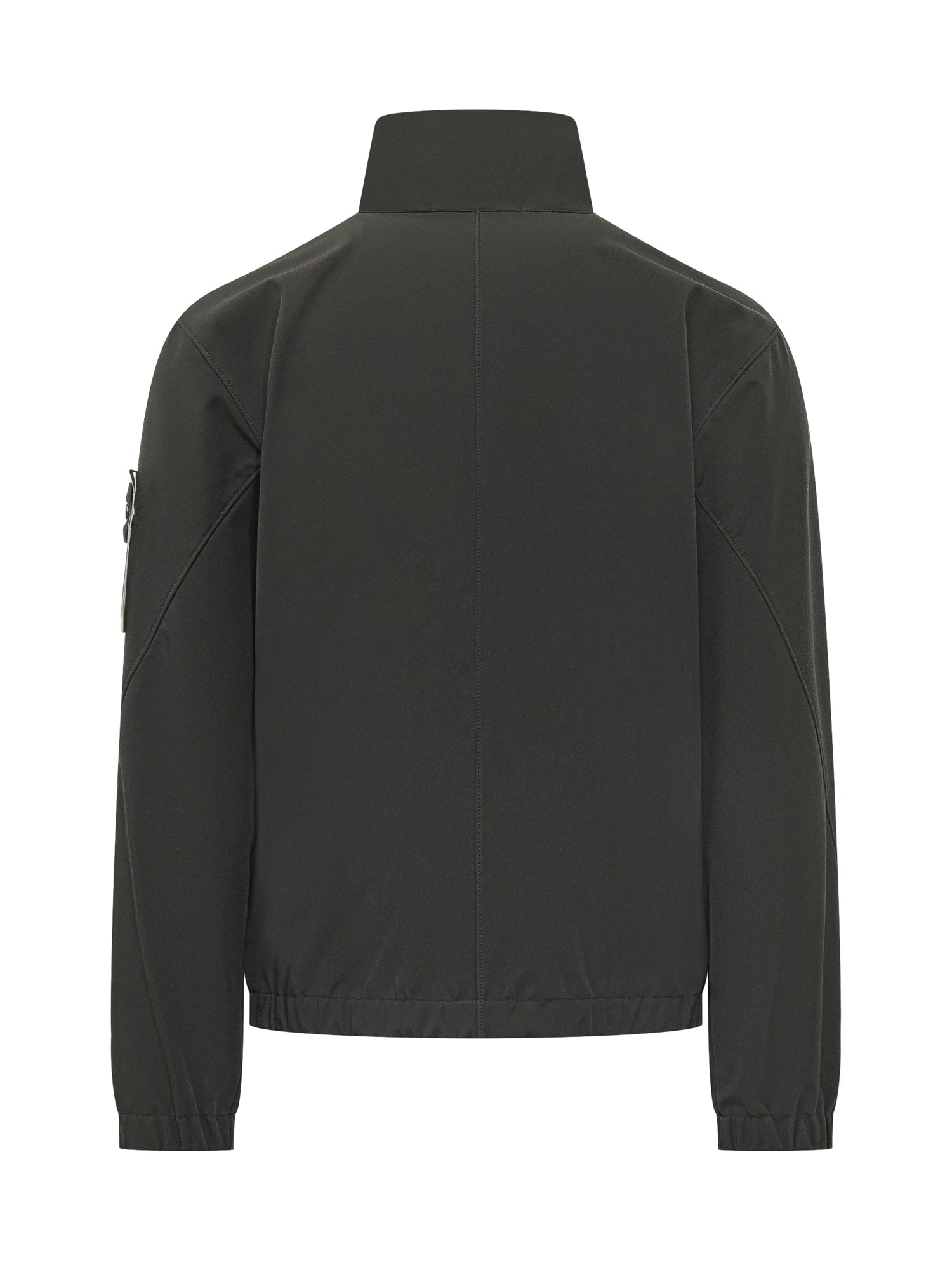 Jacket With Zip And High Neck Stone island – Гарантія оригінальності – вид ззаду