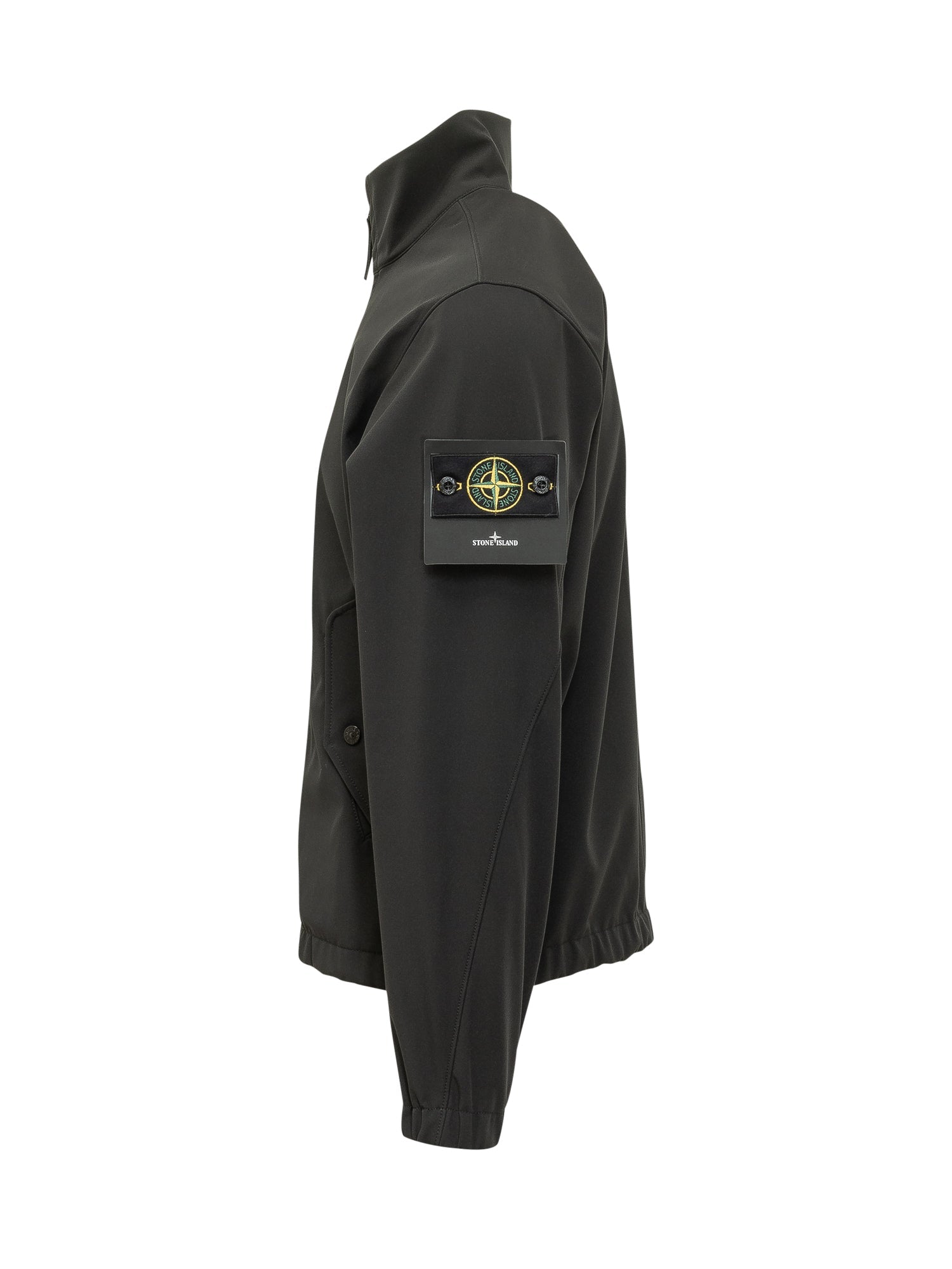 Jacket With Zip And High Neck Stone island – Гарантія оригінальності – детальний вид