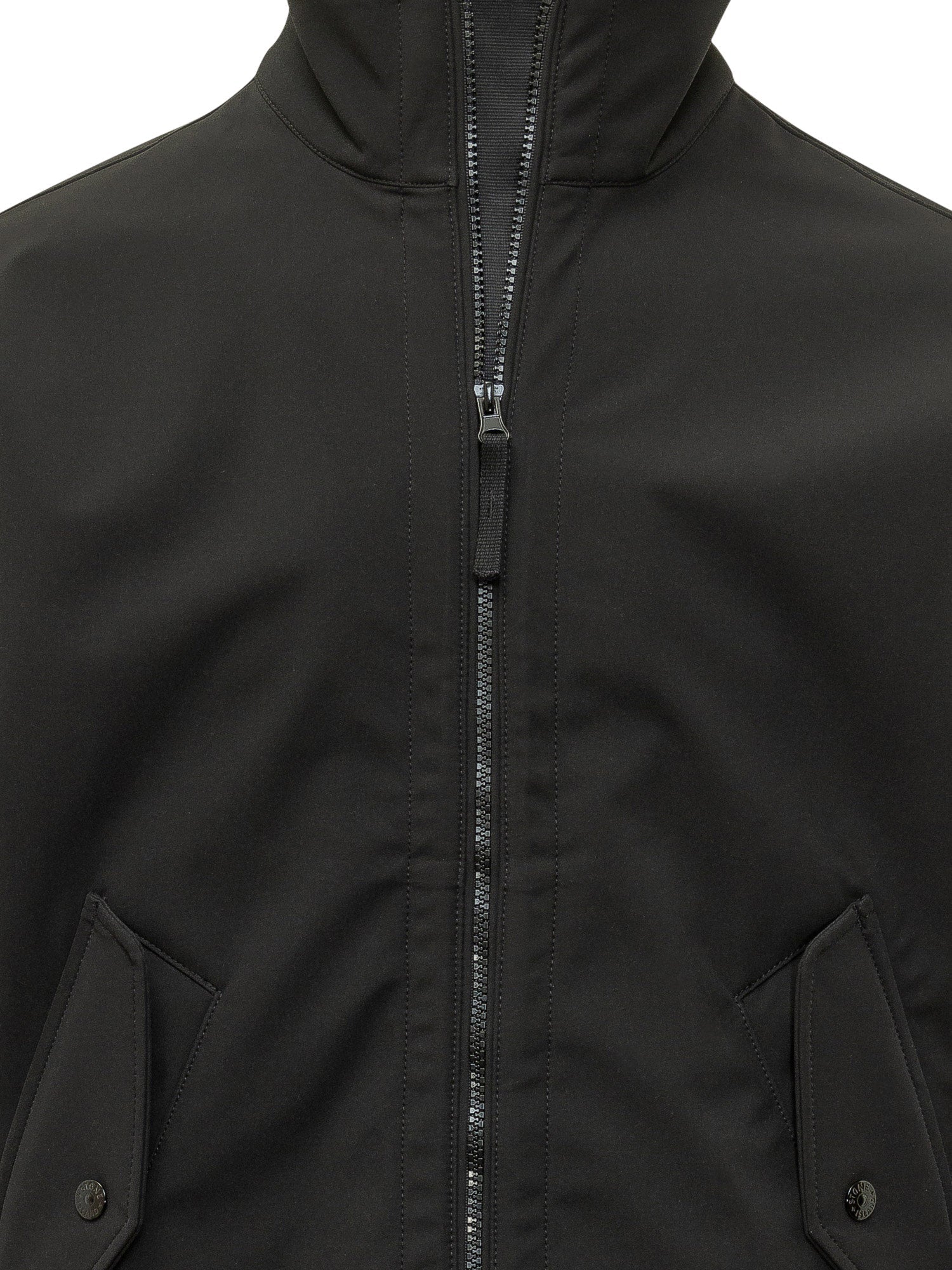 Jacket With Zip And High Neck Stone island – Гарантія оригінальності – збільшений вид