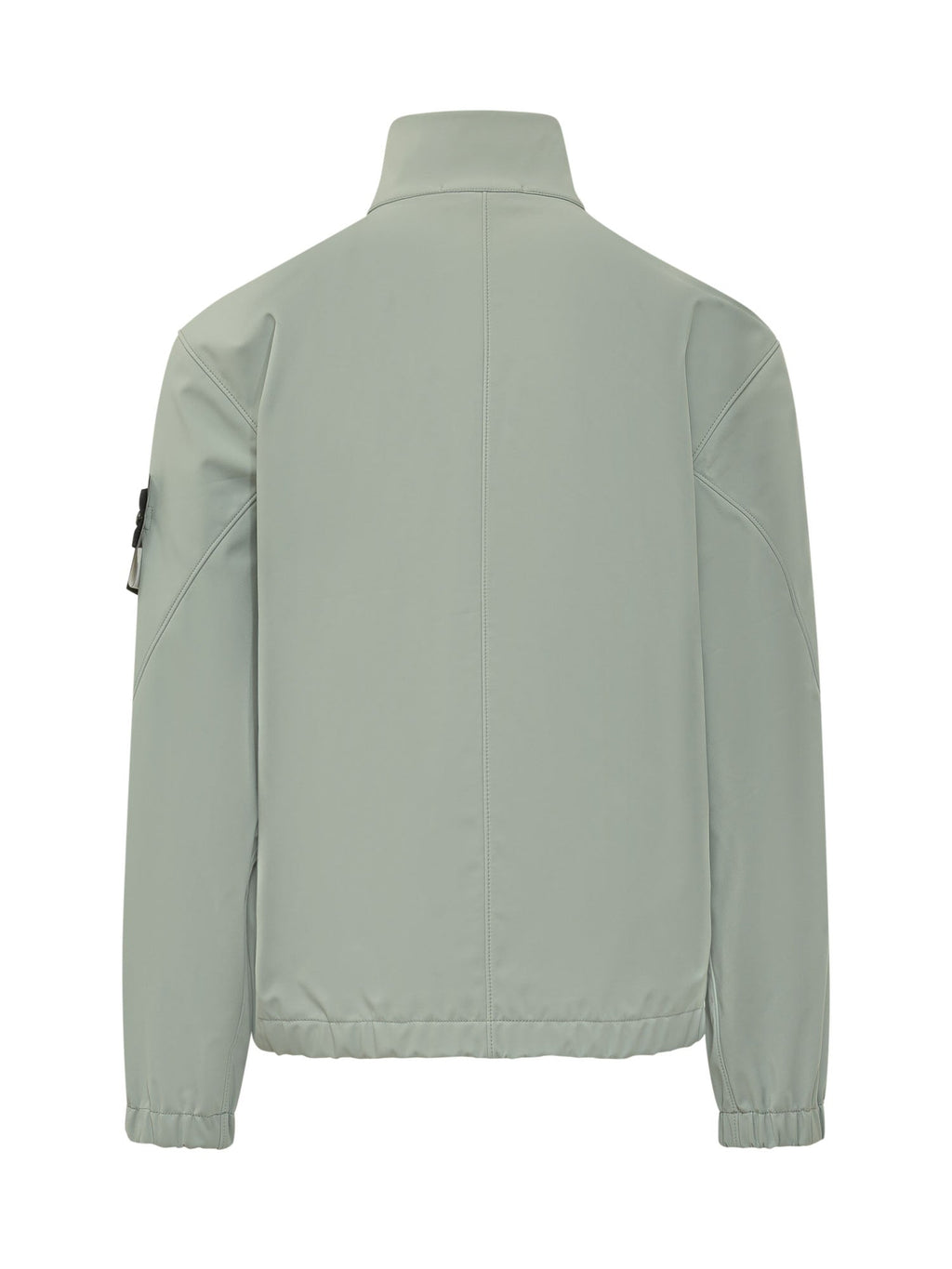 Оригінальна Technical Zip Jacket With Logo Patch Stone island – вид ззаду