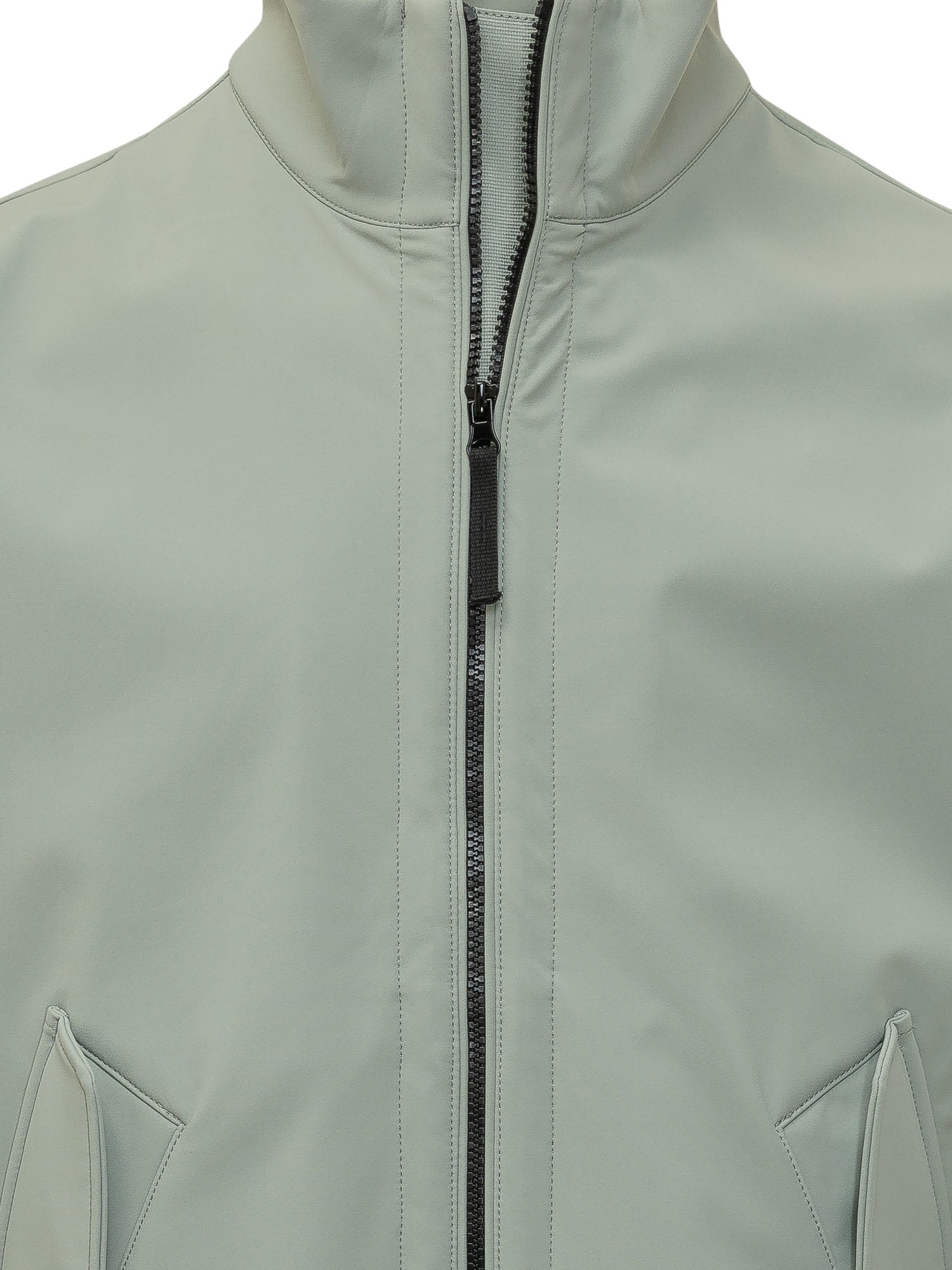 Оригінальна Technical Zip Jacket With Logo Patch Stone island – збільшений вид