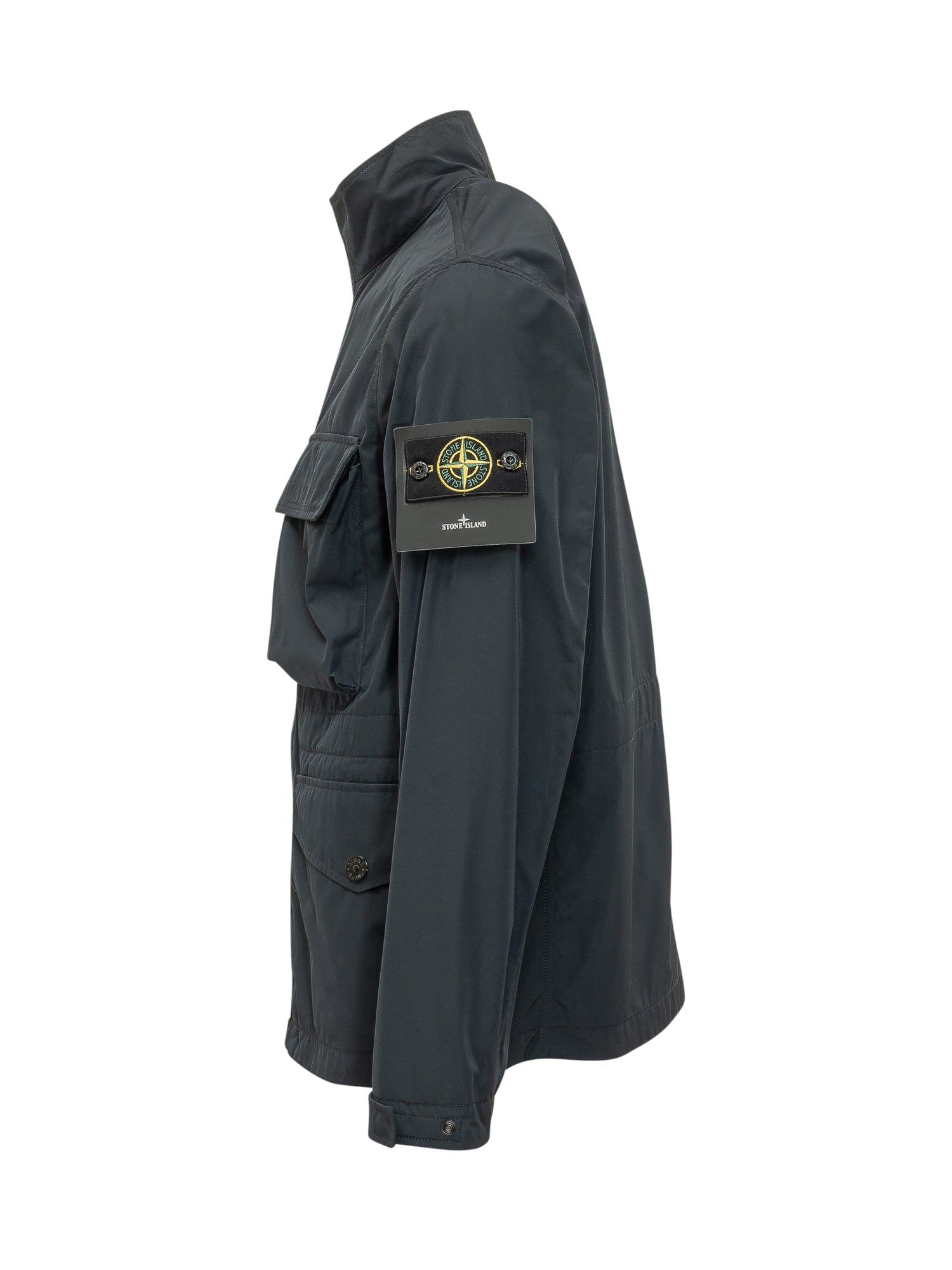 High-Neck Jacket With Front Pockets Stone island оригінал – Купити в Україні – детальний вид