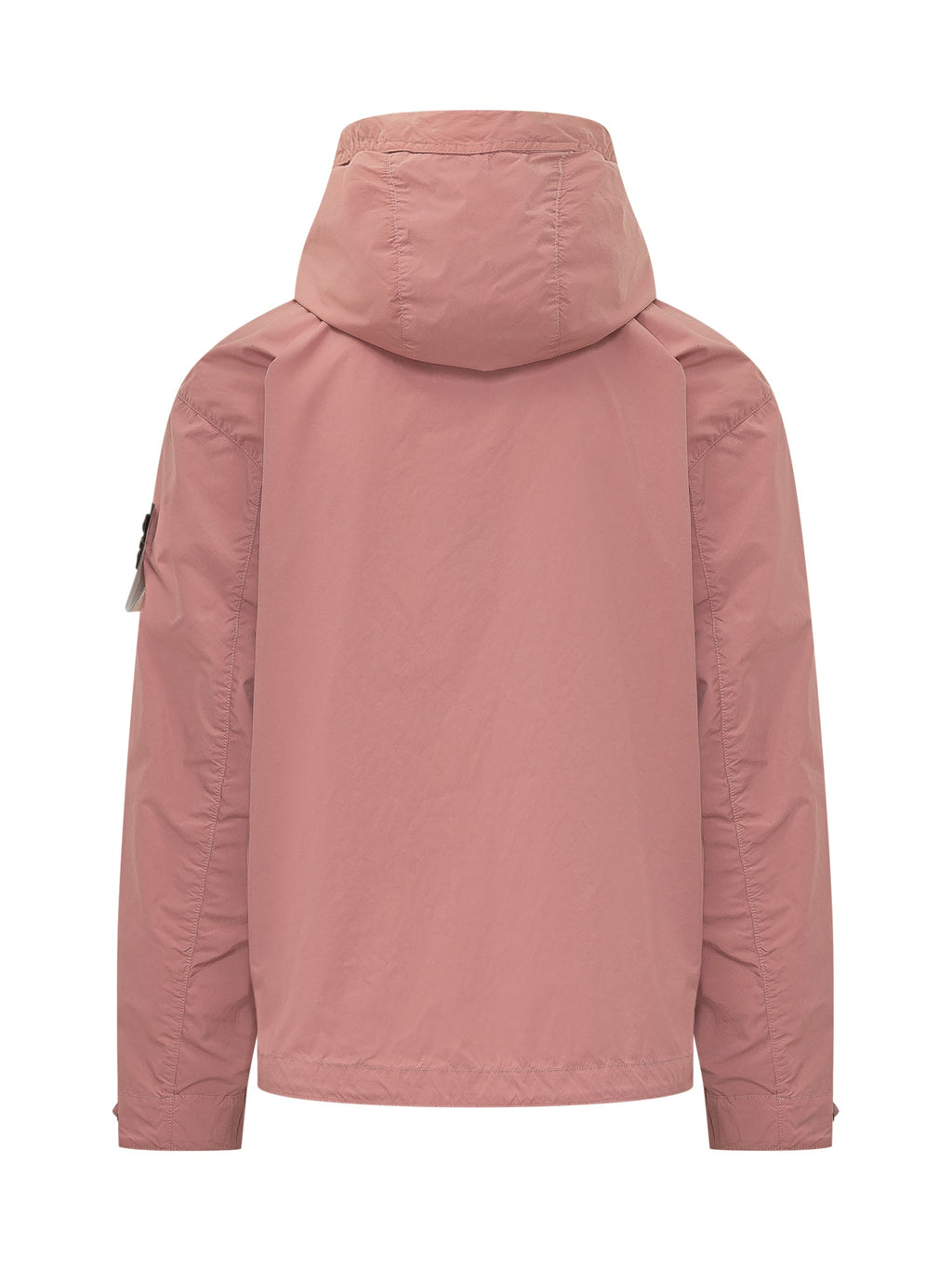 Оригінальна Short Parka With Hood And Flap Pockets Stone island – вид ззаду