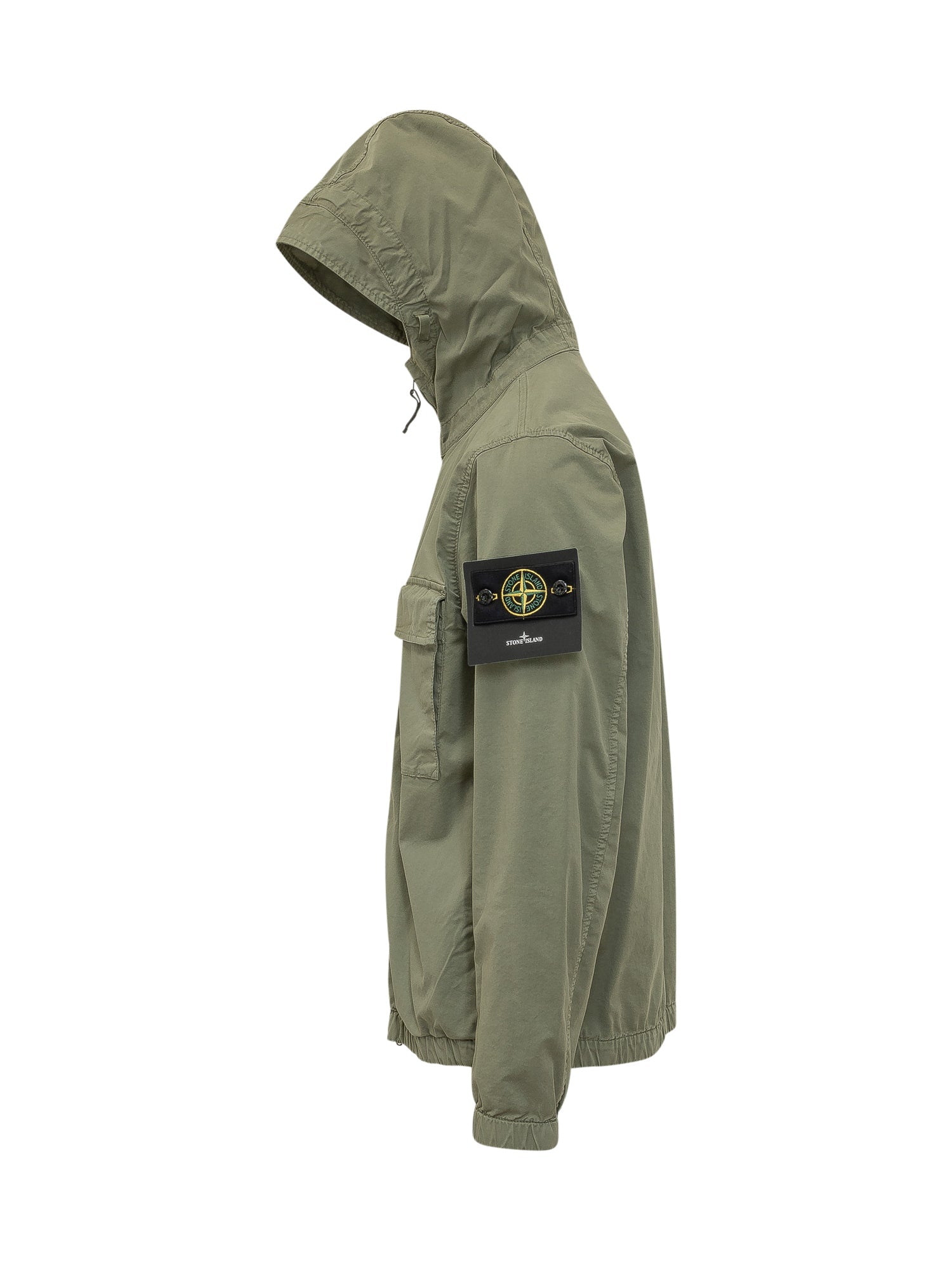 Hooded Jacket With Front Pockets Stone island – Гарантія оригінальності – детальний вид
