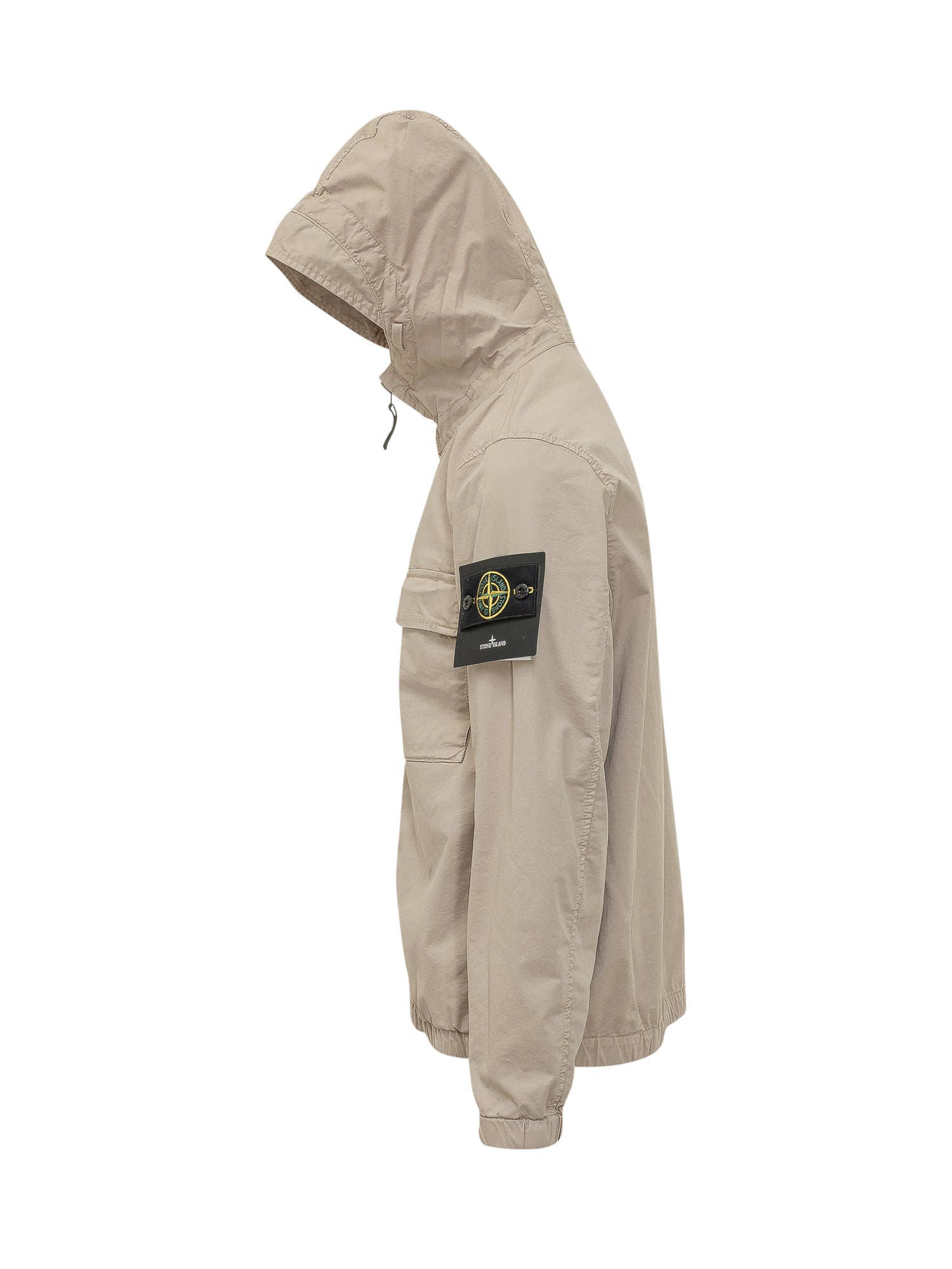 Hooded Jacket With Front Pockets Stone island – Гарантія оригінальності – детальний вид