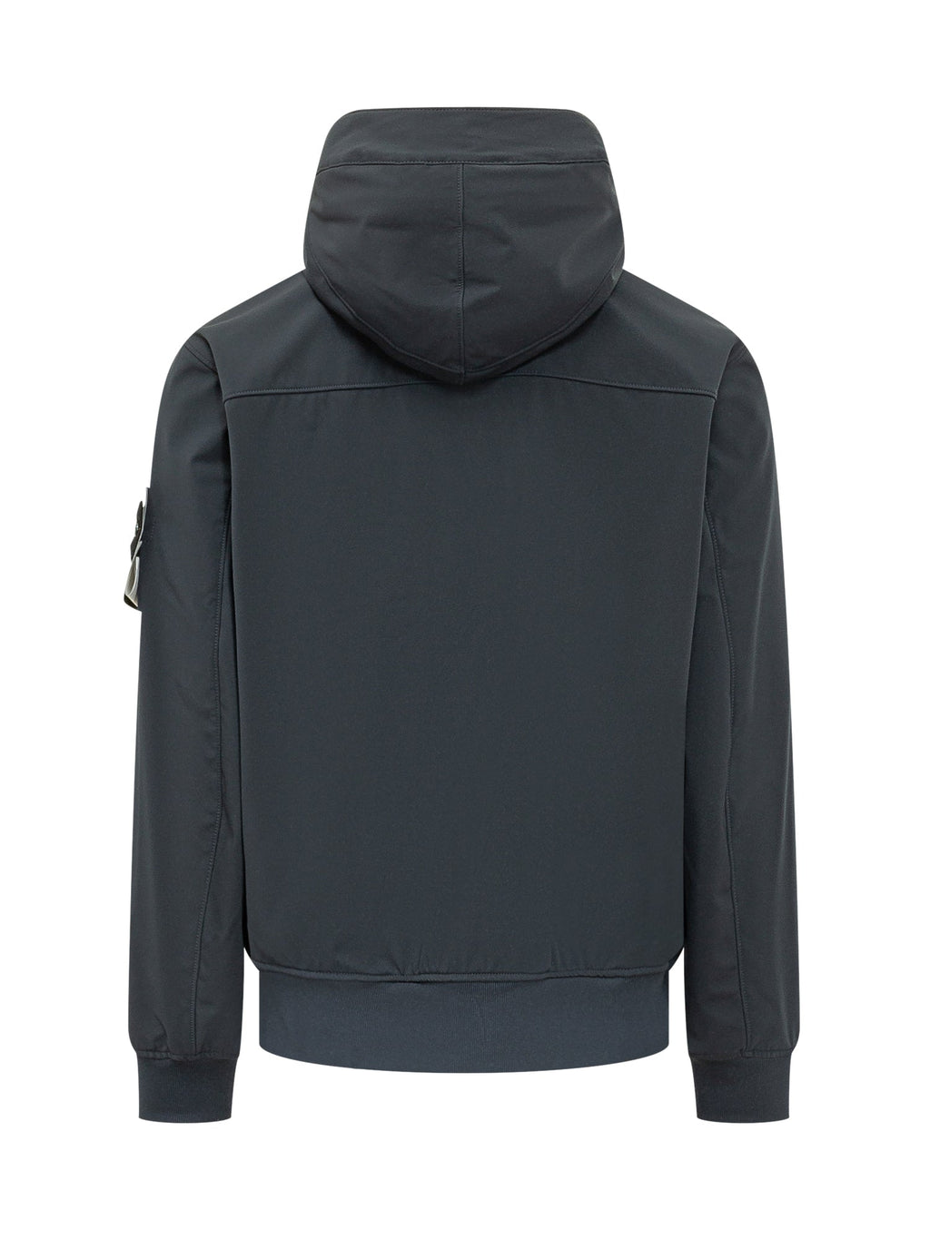 Hooded Jacket With Button Closure Stone island оригінал – Купити в Україні – вид ззаду