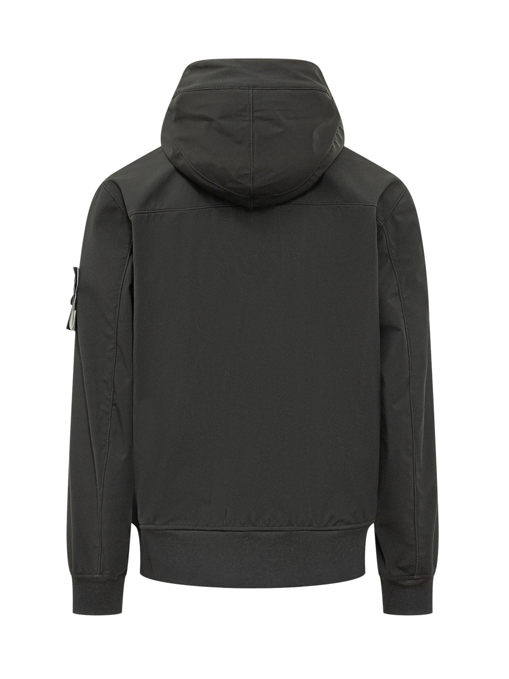 Hooded Jacket With Button Closure Stone island оригінал – Купити в Україні – вид ззаду