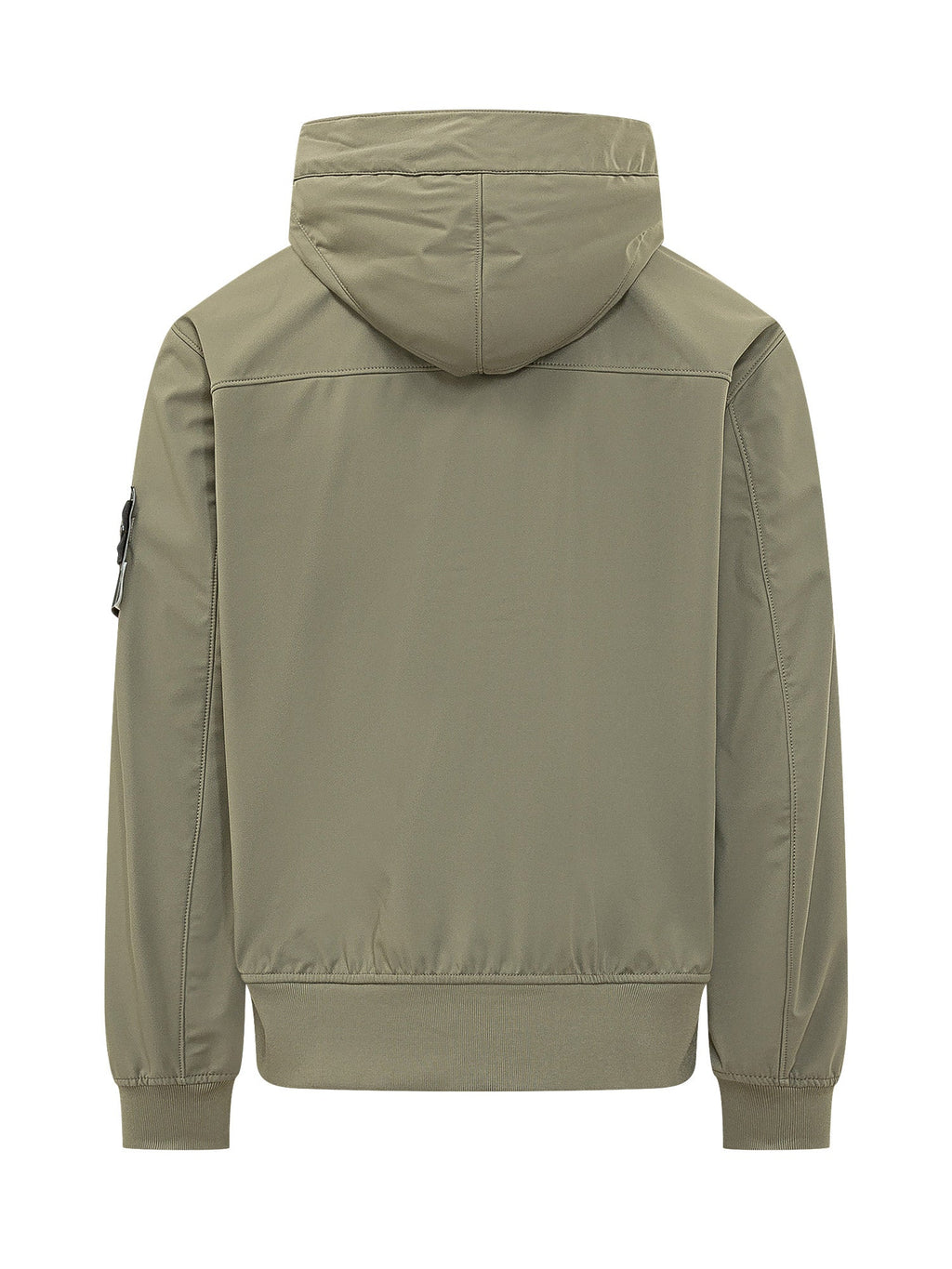 Hooded Jacket With Button Closure Stone island оригінал – Купити в Україні – вид ззаду